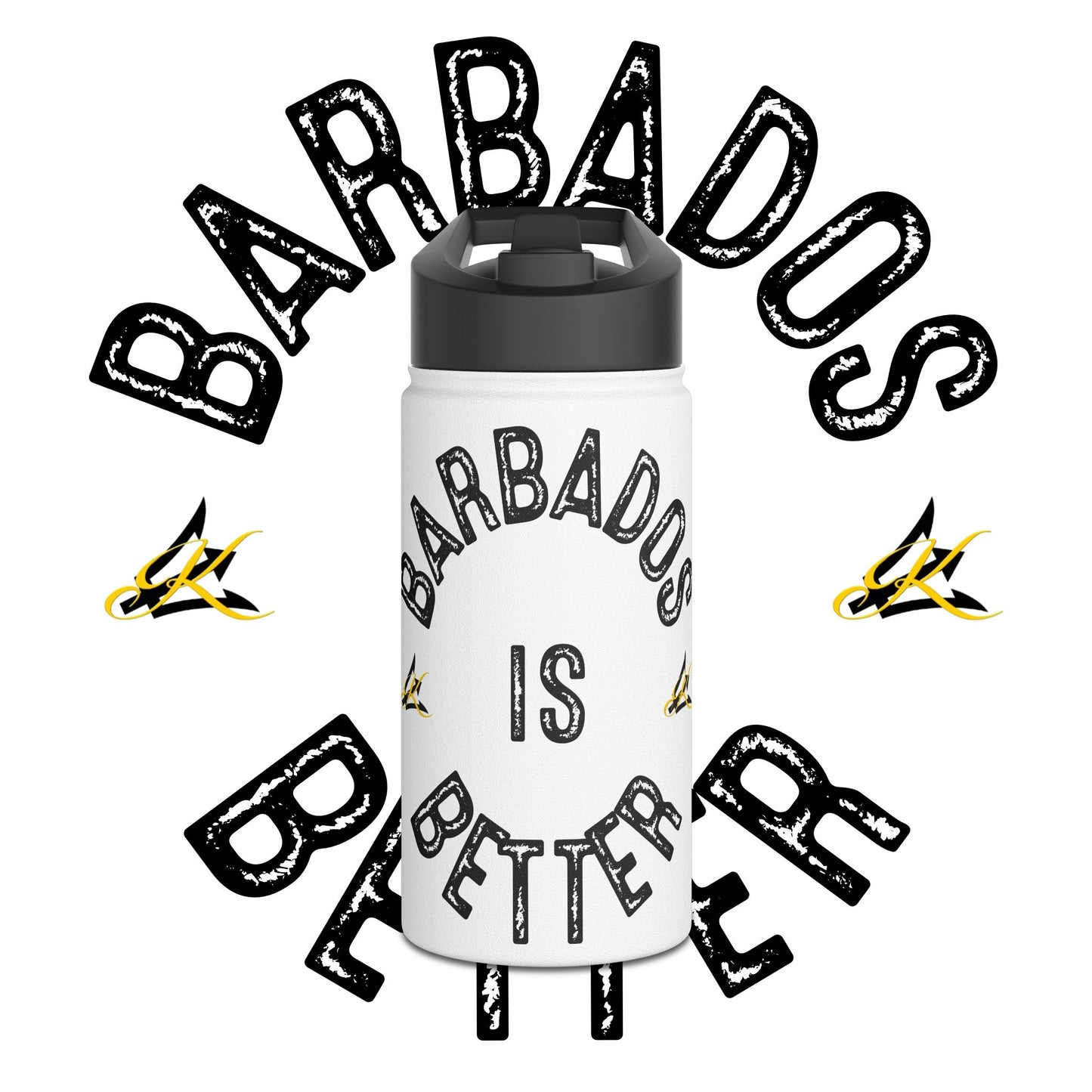 BARBADOS IS BETTER Stainless Steel Water Bottle