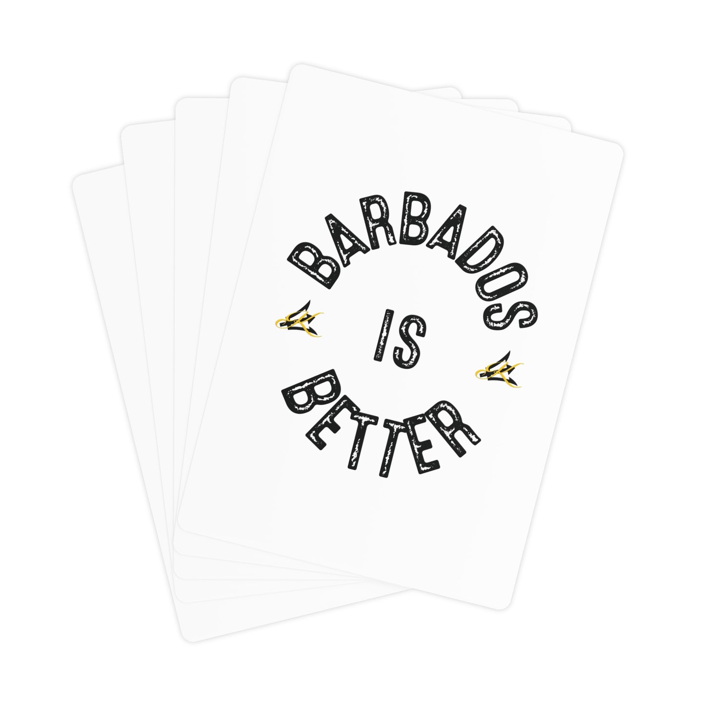 BARBADOS IS BETTER Card set