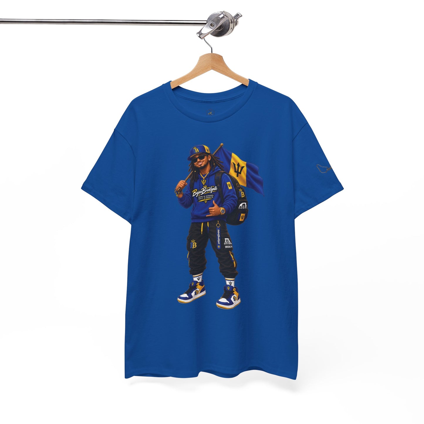Bajan Brooklynite Mascot Tee #1