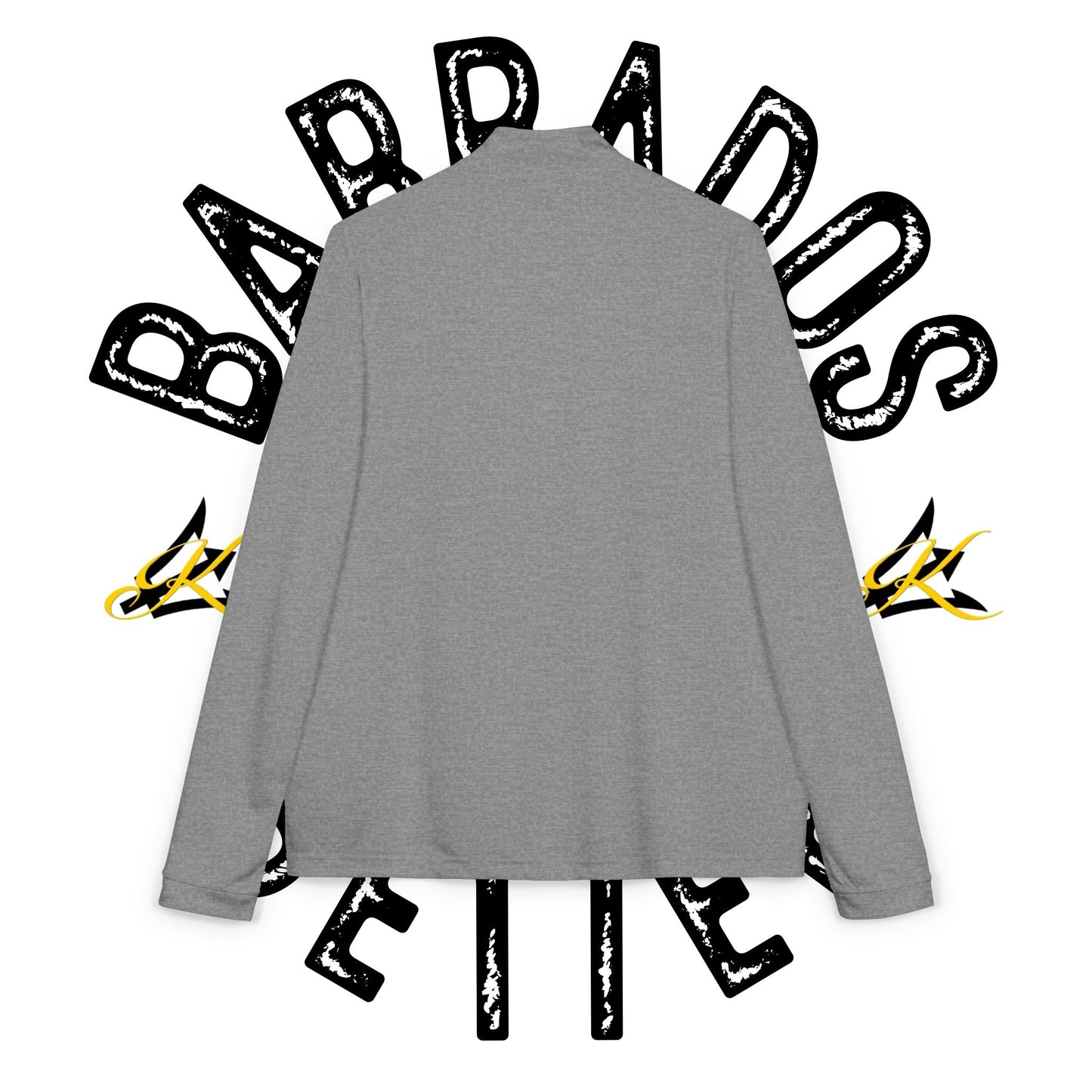 BARBADOS IS BETTER Adidas Quarter-Zip Pullover