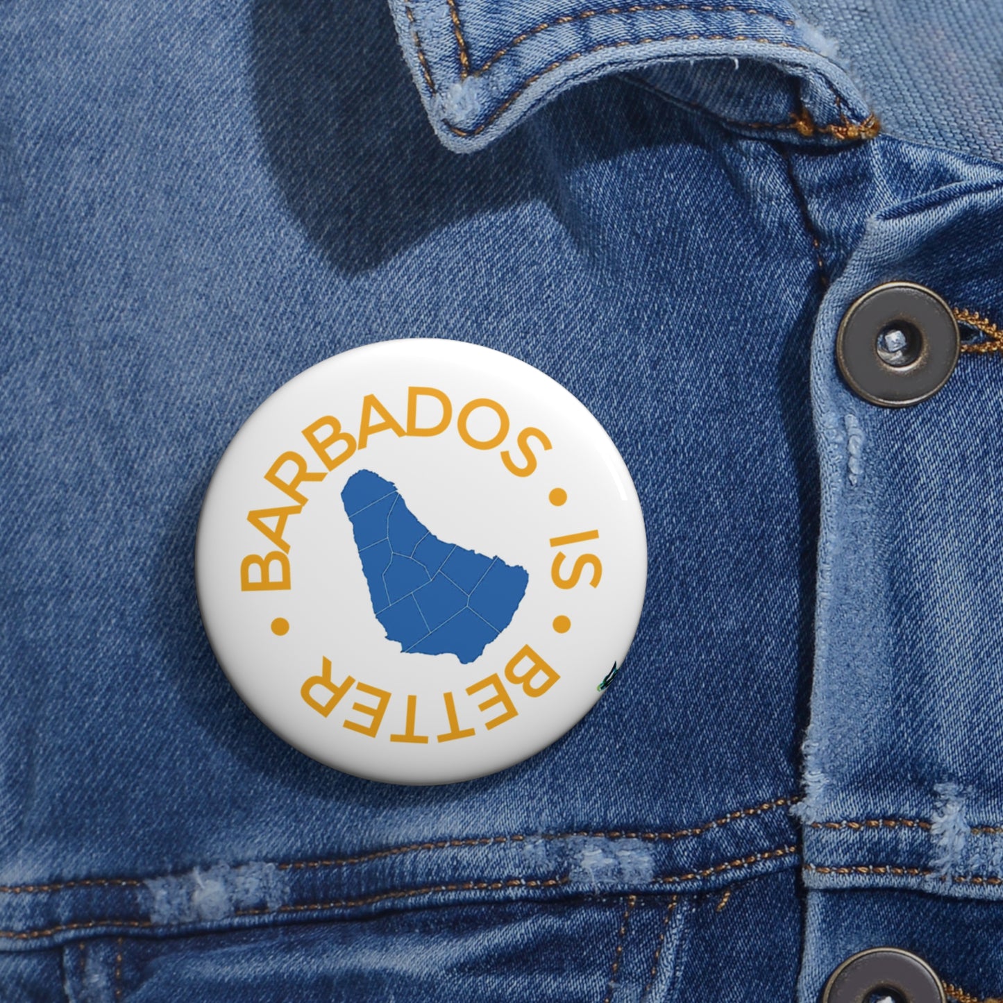 BARBADOS IS BETTER(2) Pin Buttons