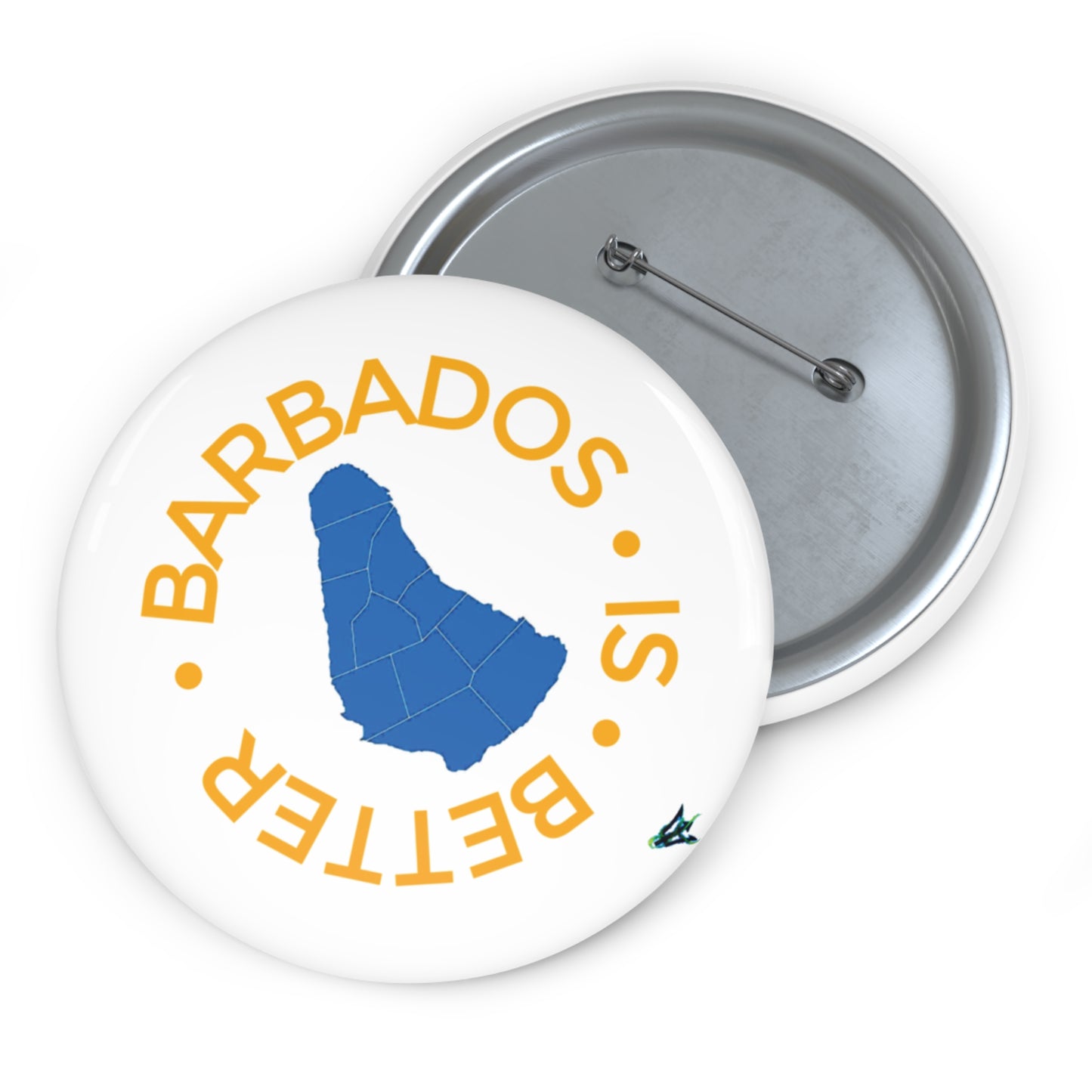 BARBADOS IS BETTER(2) Pin Buttons