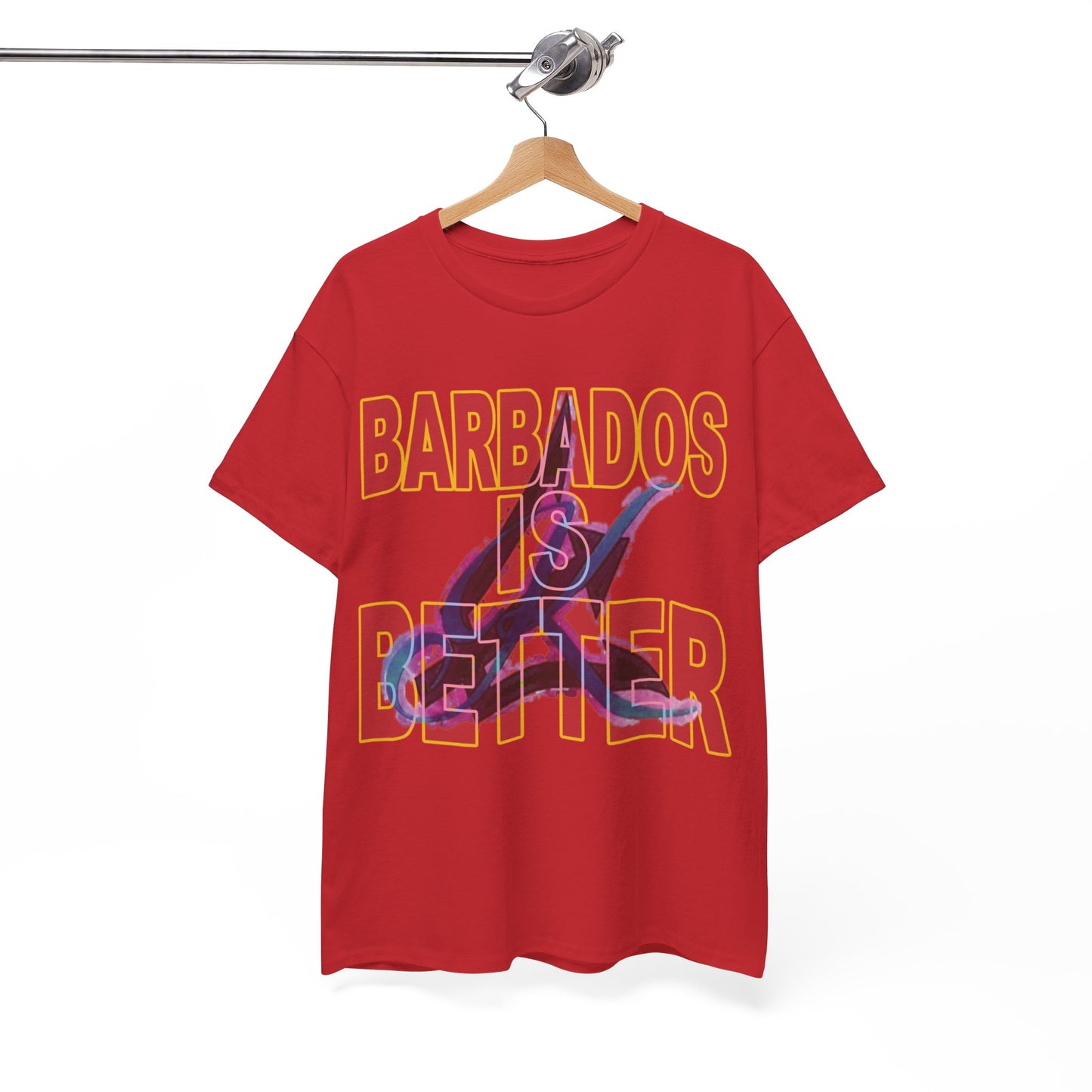 BARBADOS IS BETTER Unisex Heavy Cotton Tee