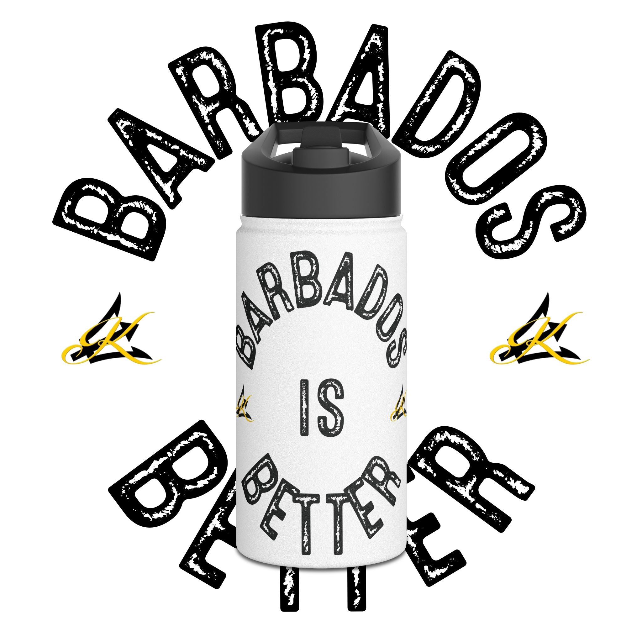 BARBADOS IS BETTER Stainless Steel Bottle