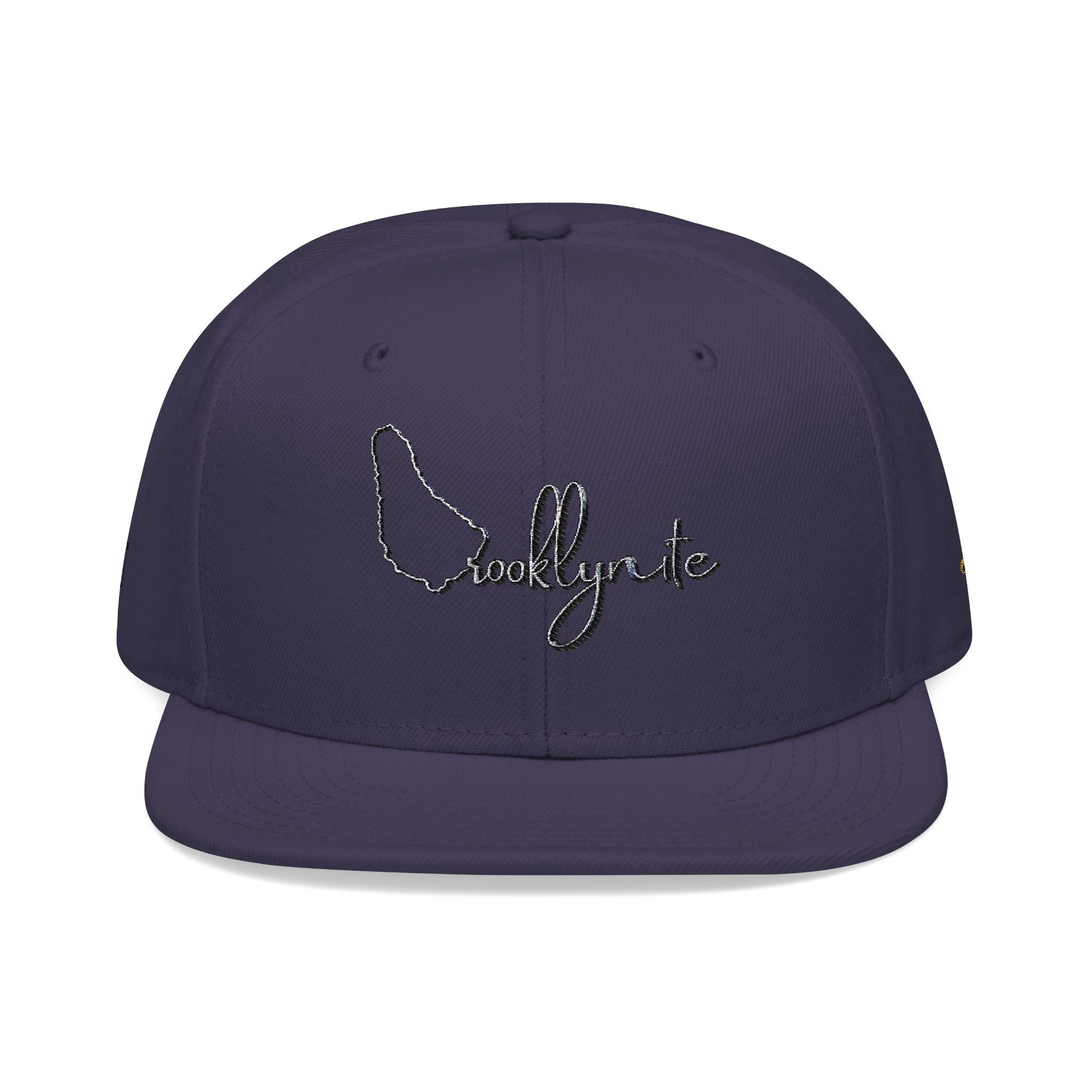 Bajan Brooklynite Embroidered Snapback Hat – Barbados Lifestyle Cap