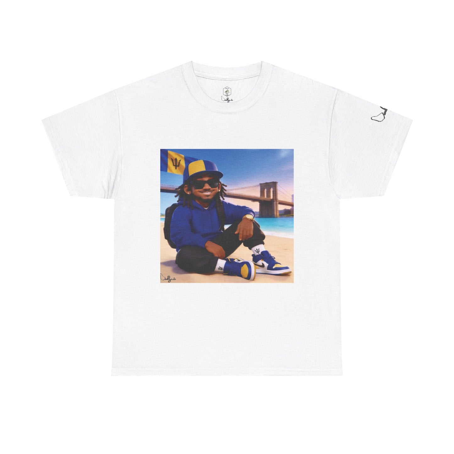Bajan Brooklynite Mascot Tee #3