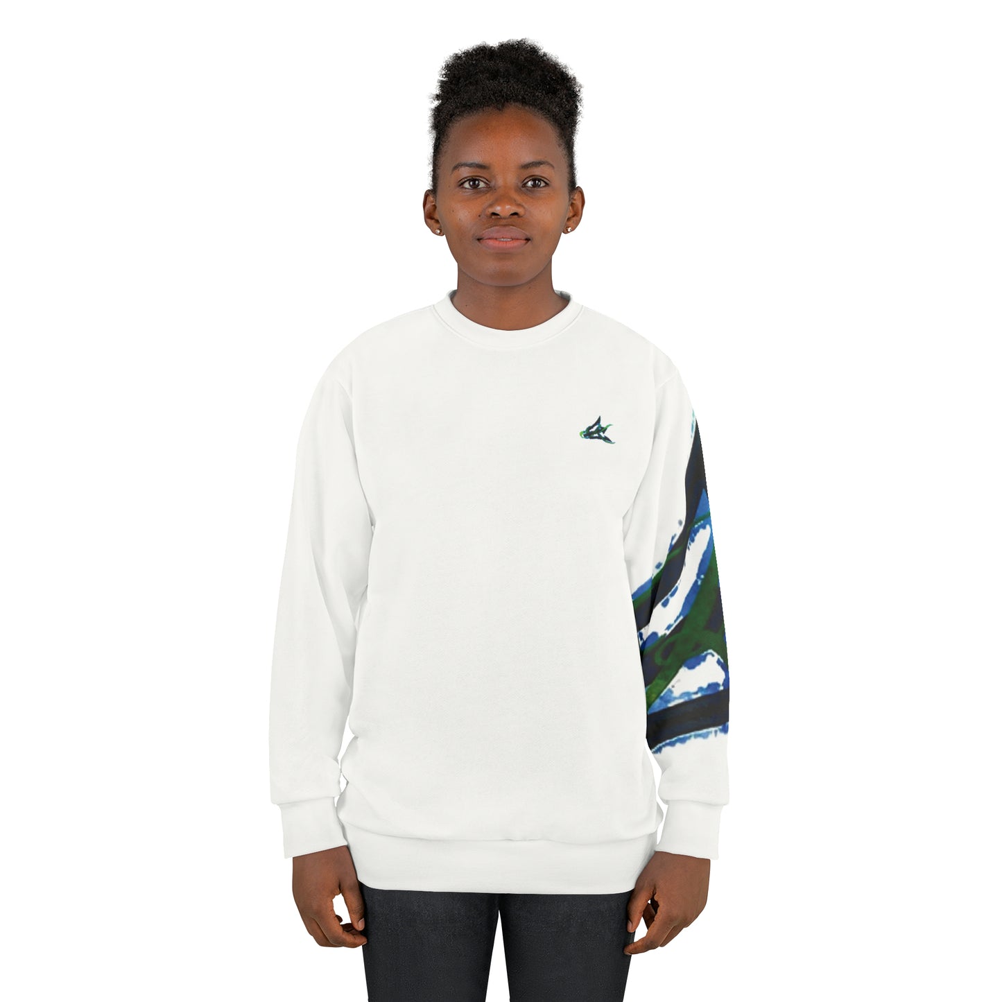 Bajan King Unisex Sweatshirt (AOP)