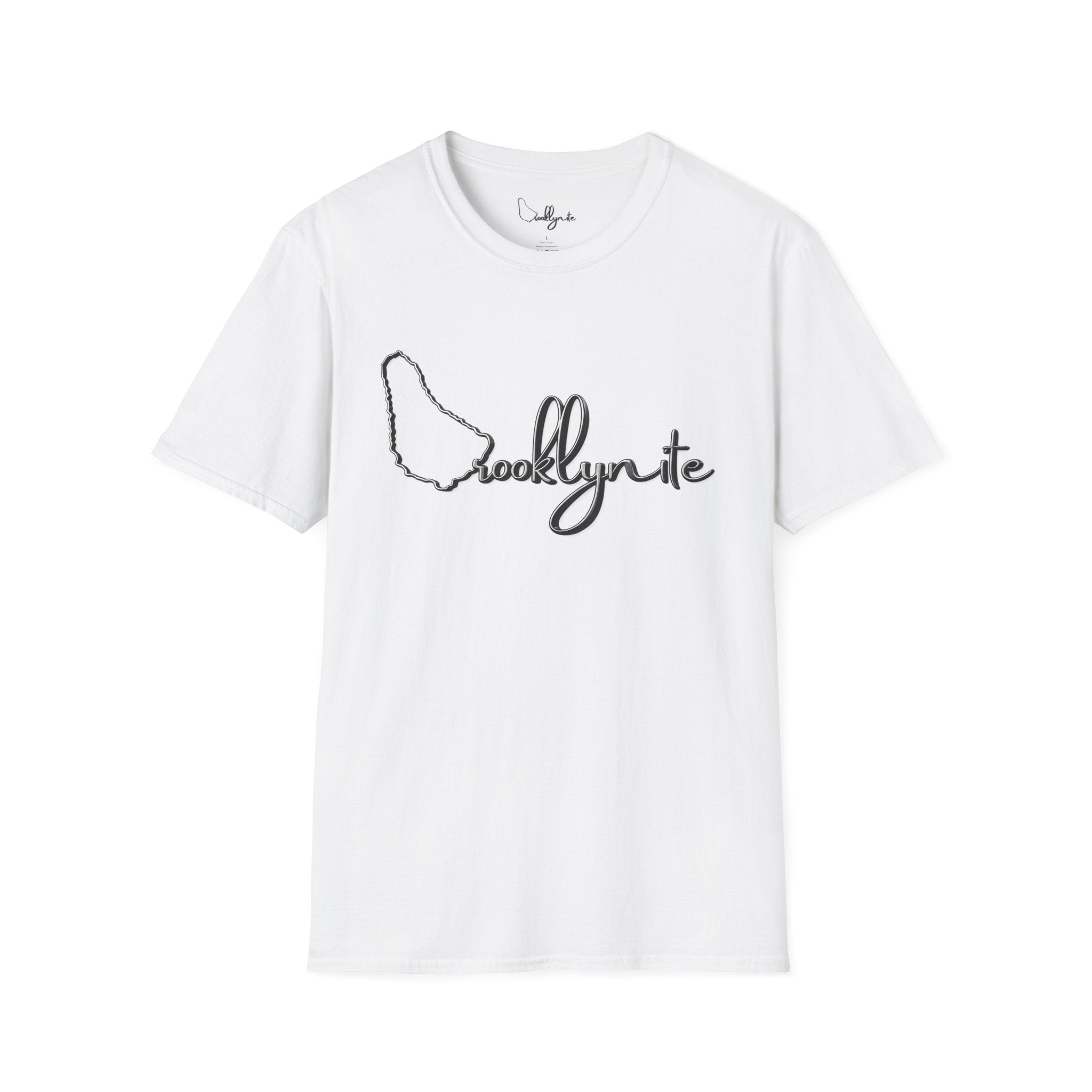 Bajan Brooklynite Graphic T-Shirt – Unisex Softstyle, Barbados Pride