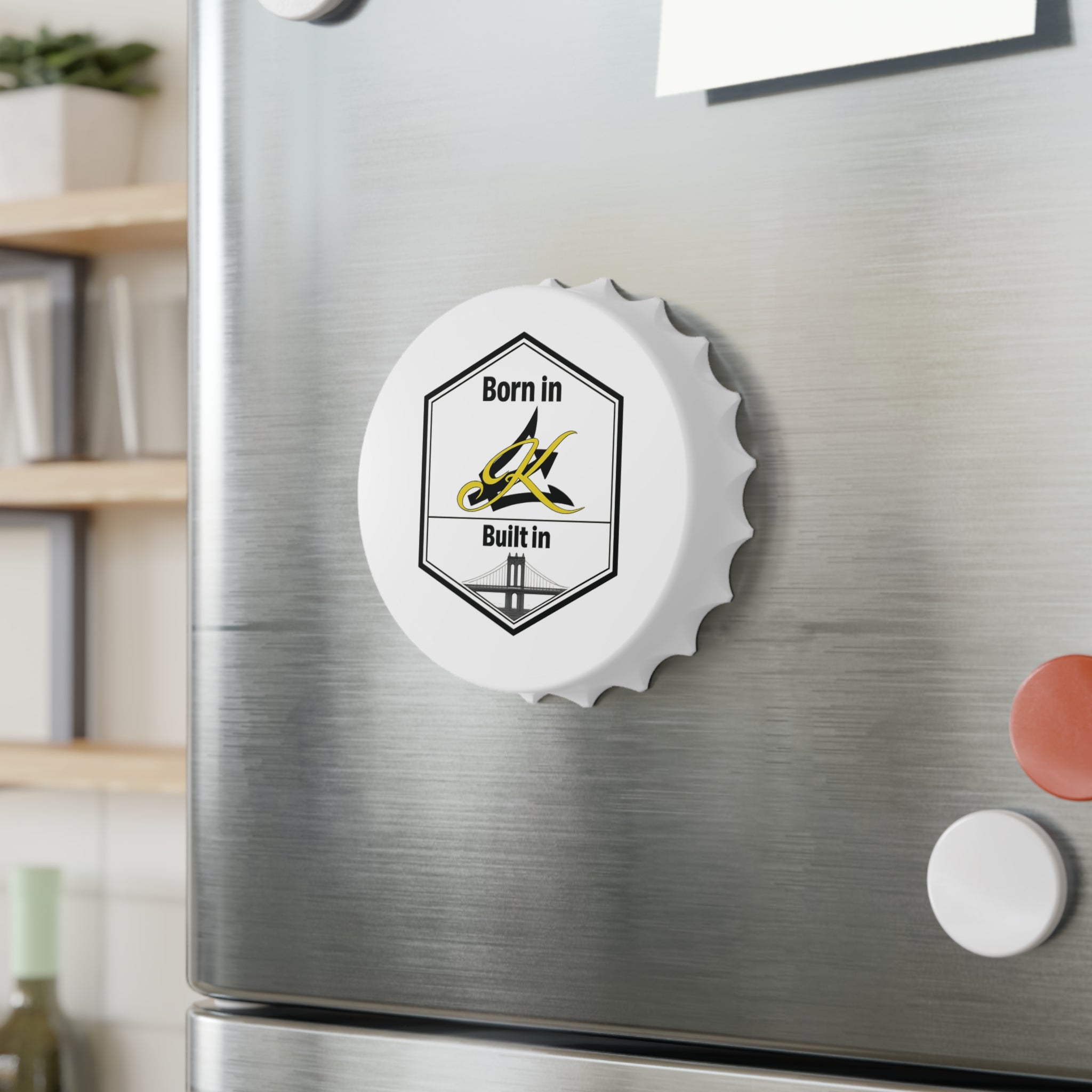 Bajan Brooklynite Born in Barbados. Built in Brooklyn. Bottle Opener
