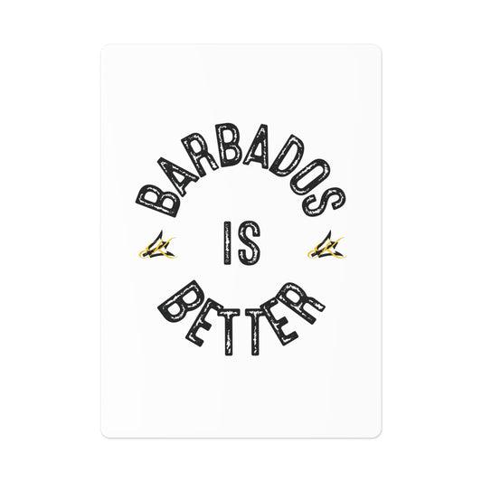 BARBADOS IS BETTER Card set