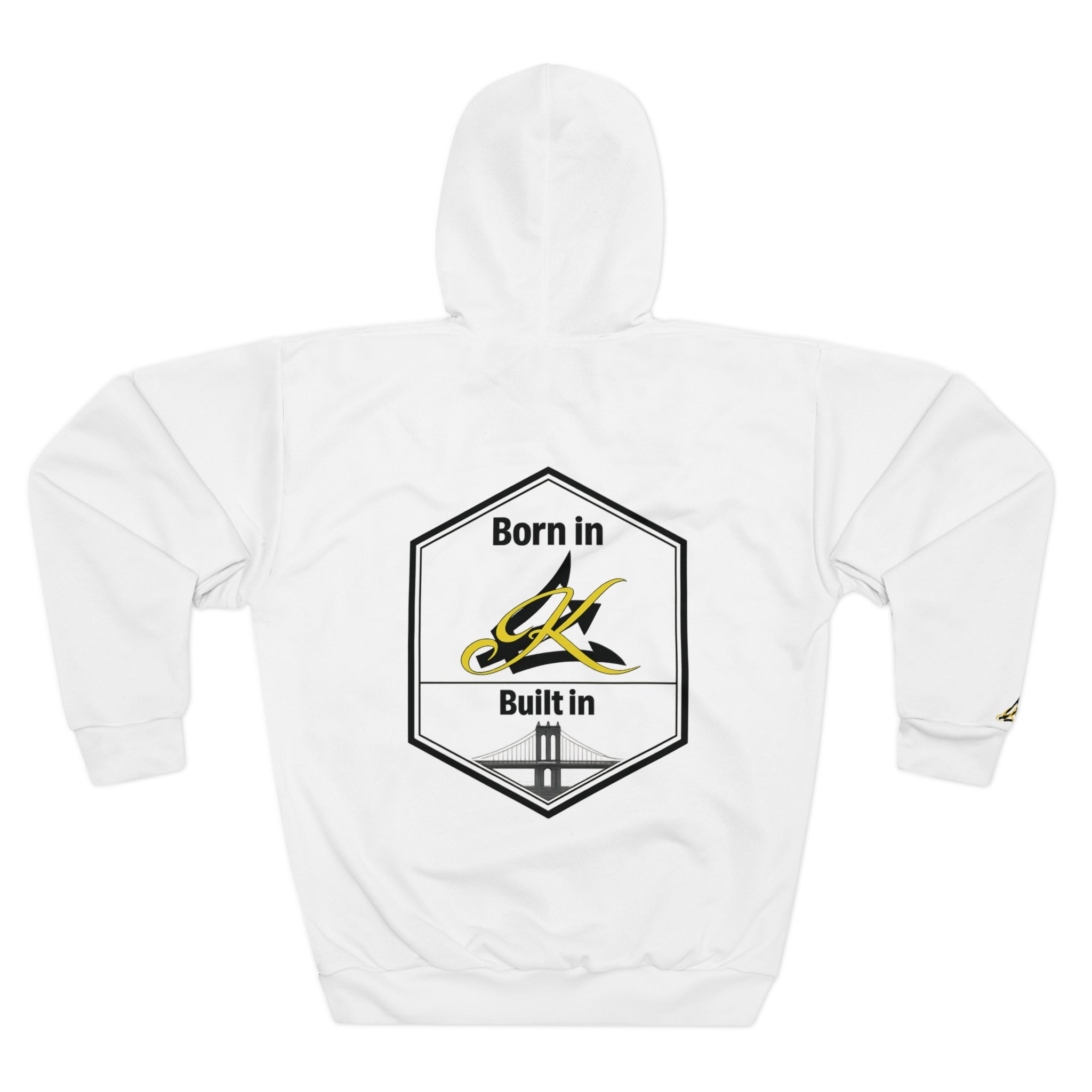 Bajan Brooklynite Pullover Hoodie – Unisex Barbados Graphic Sweatshirt