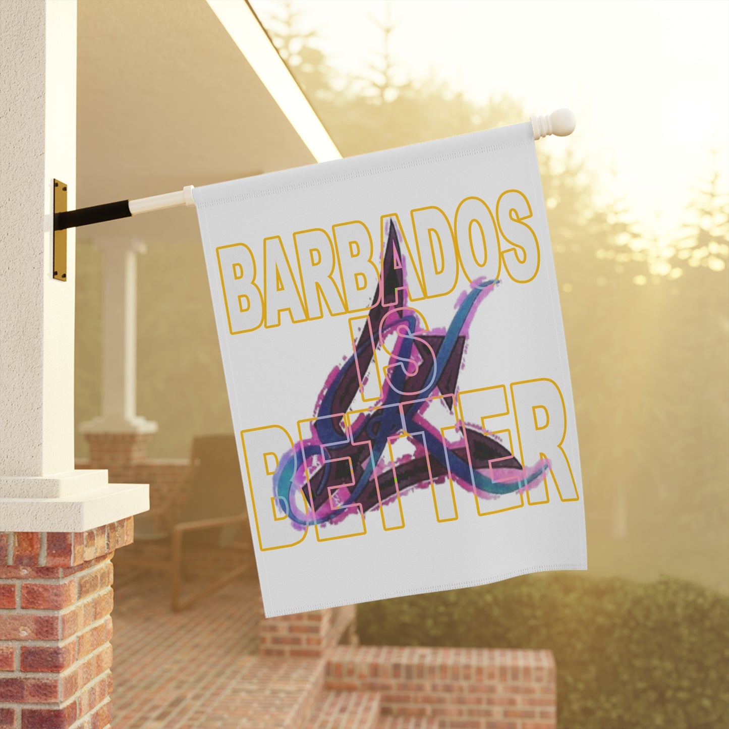 BARBADOS IS BETTER Garden & House Banner