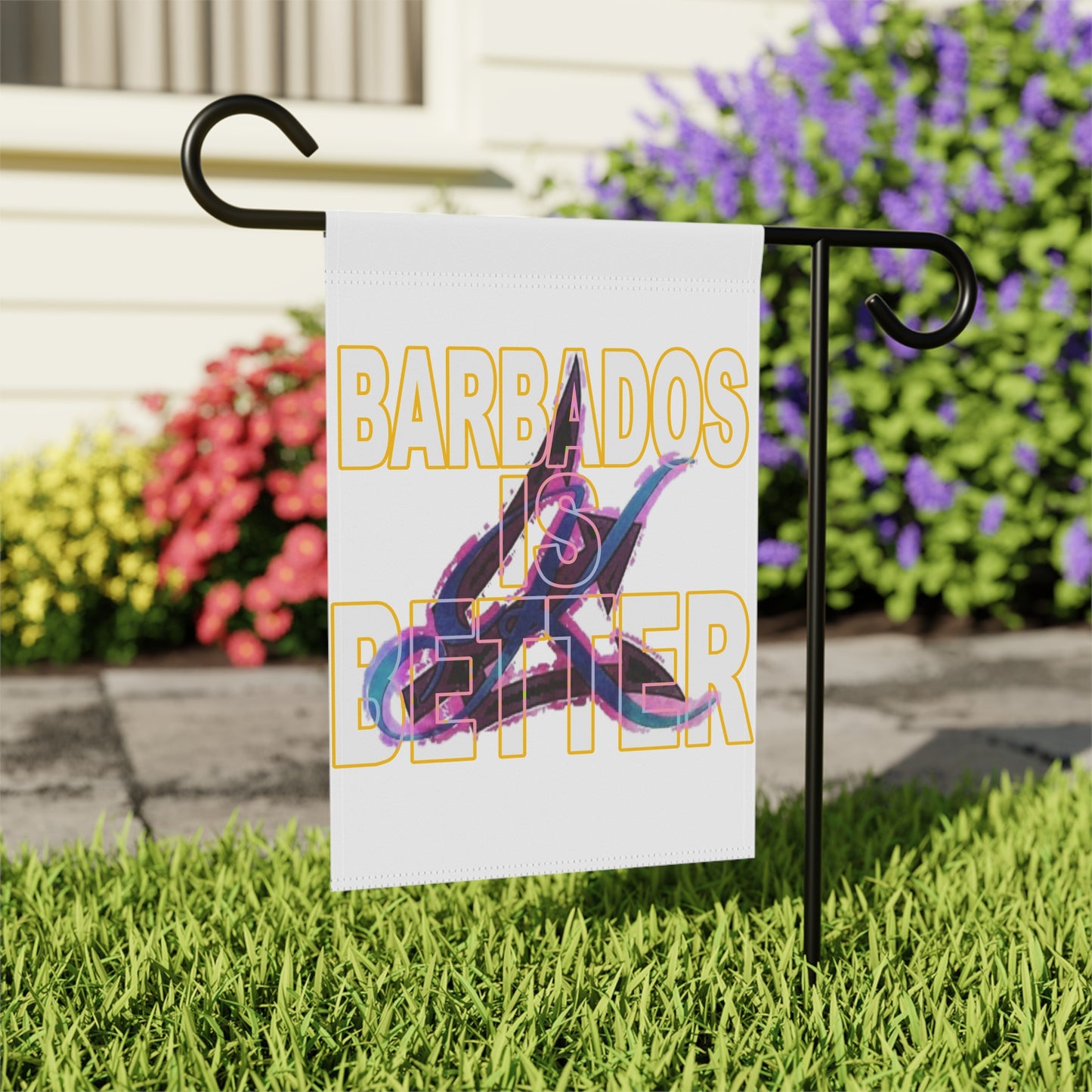 BARBADOS IS BETTER Garden & House Banner