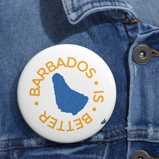 BARBADOS IS BETTER(2) Pin Buttons