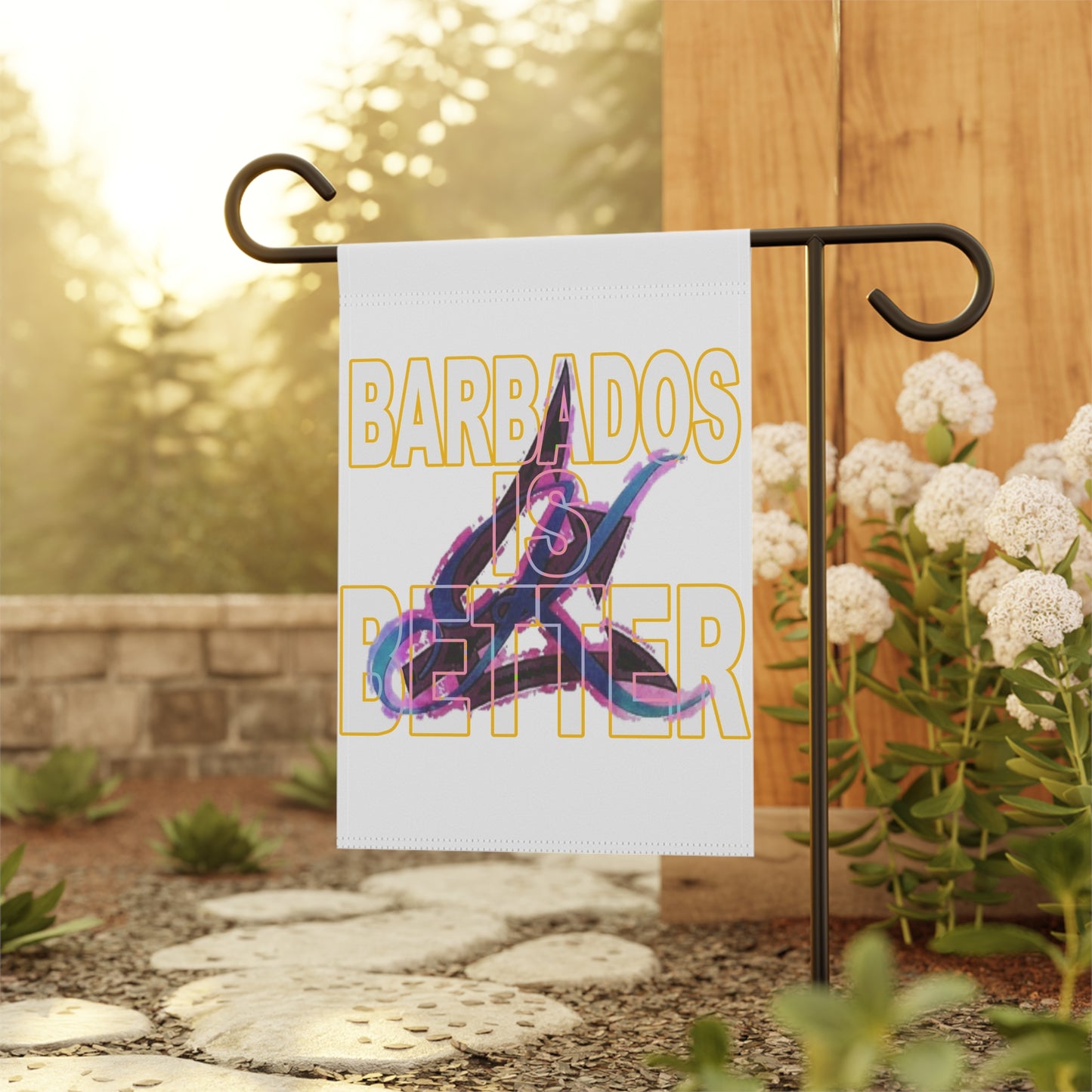 BARBADOS IS BETTER Garden & House Banner