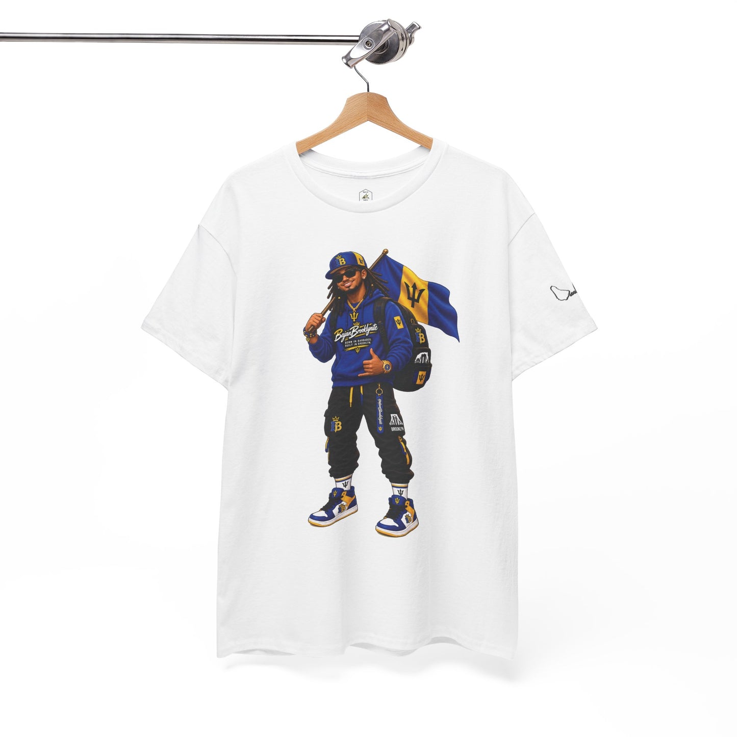 Bajan Brooklynite Mascot Tee #1