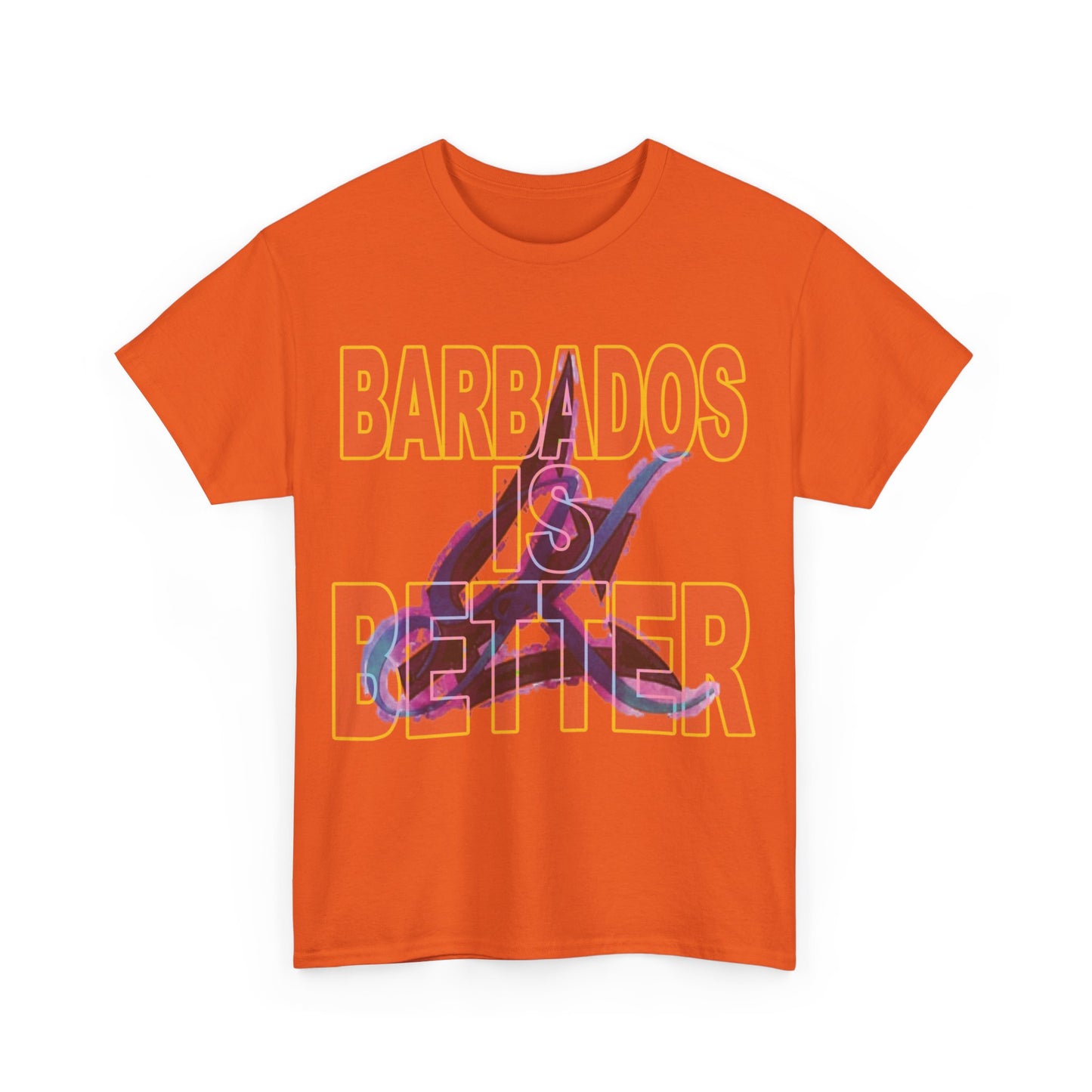 BARBADOS IS BETTER Unisex Heavy Cotton Tee