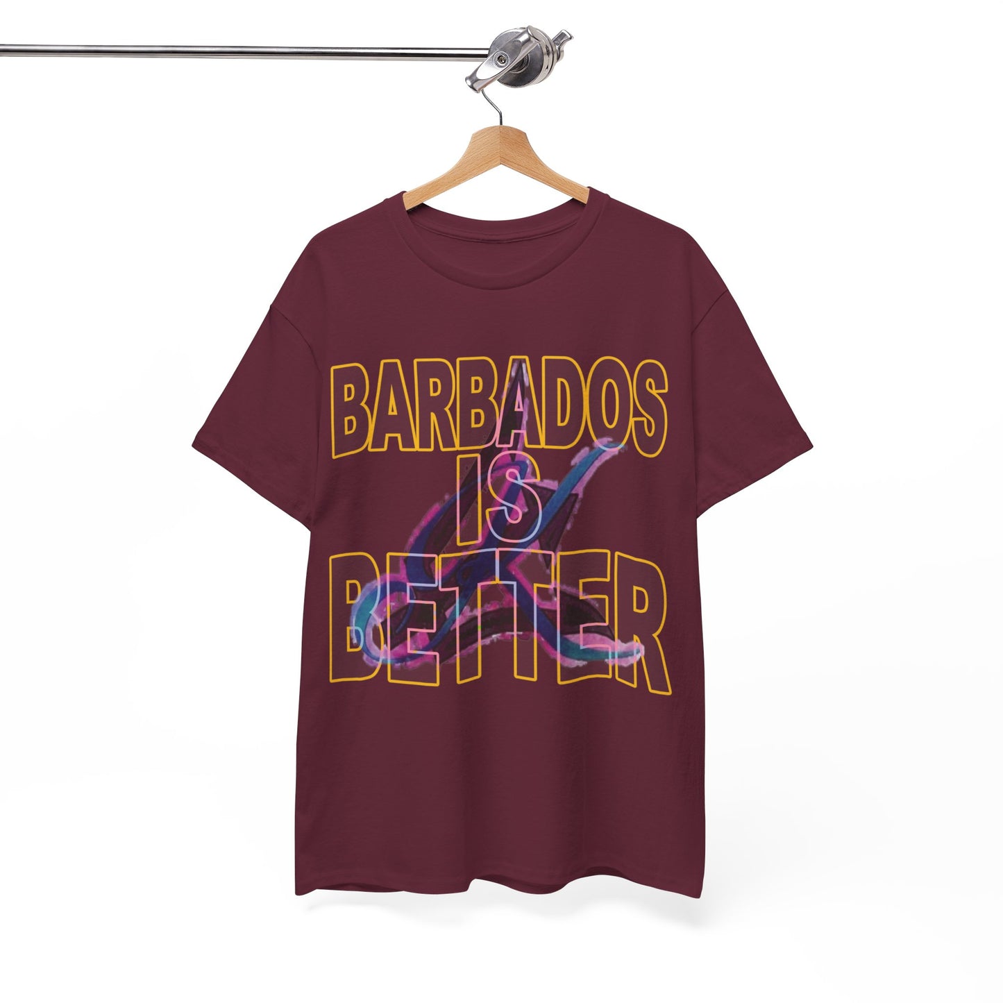 BARBADOS IS BETTER Unisex Heavy Cotton Tee