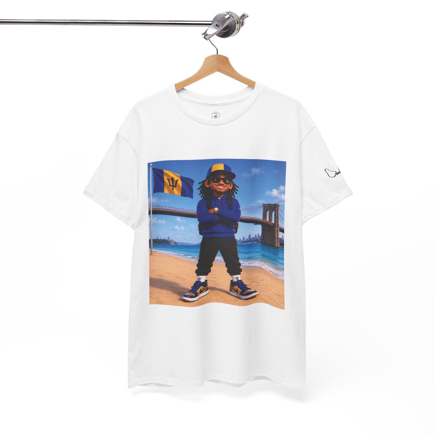 Bajan Brooklynite Mascot Tee #2