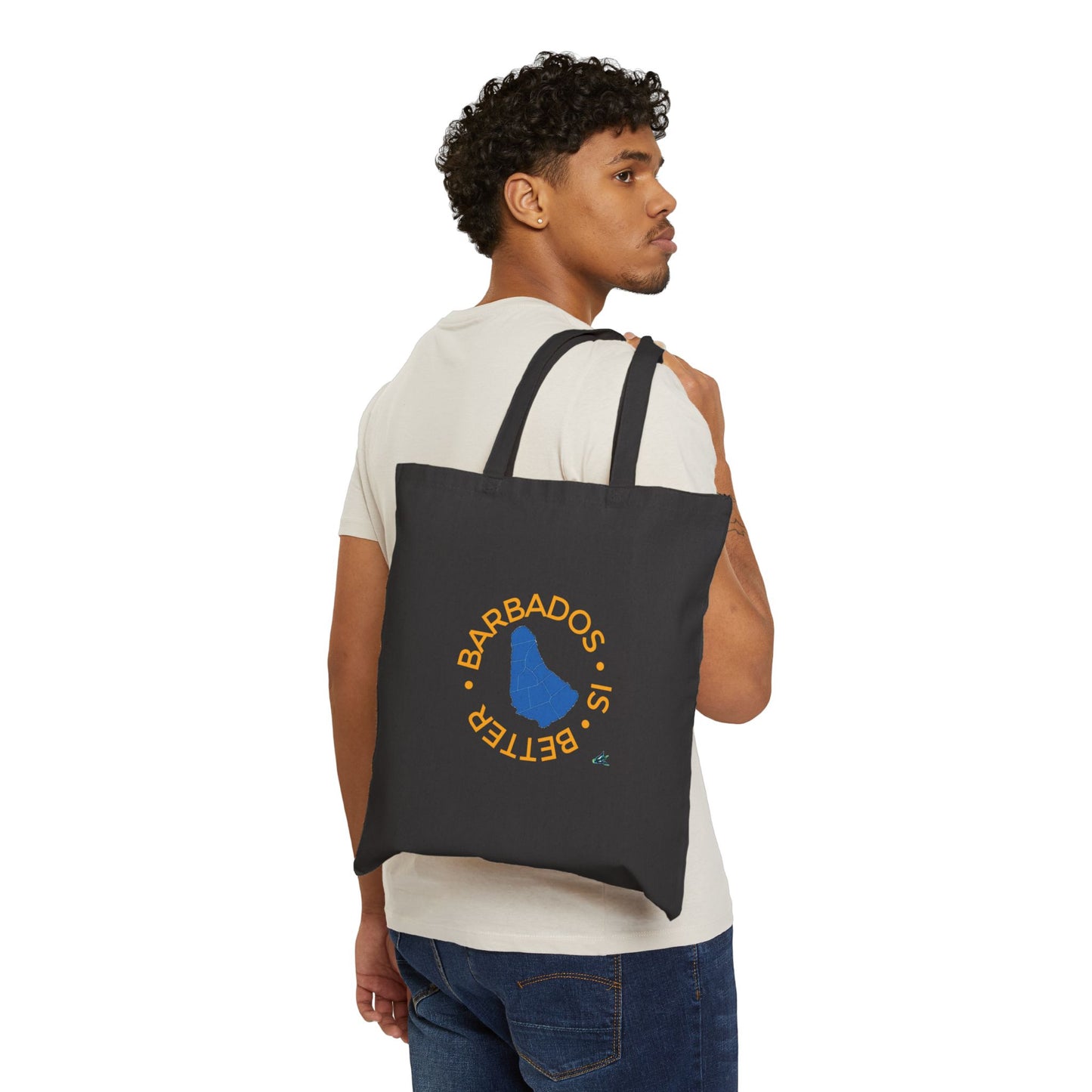 BARBADOS IS BETTER(2) Cotton Canvas Tote Bag