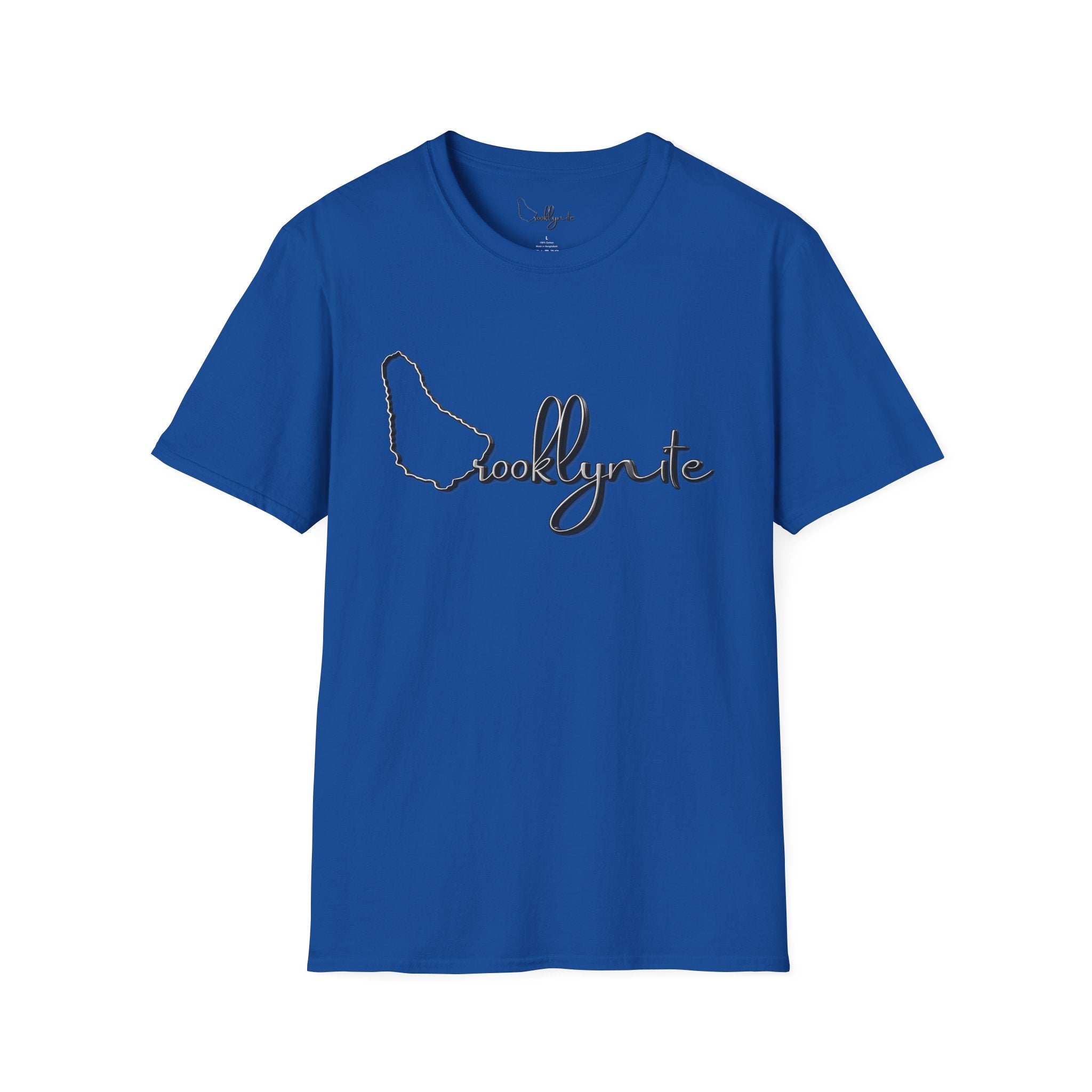 Bajan Brooklynite 1-sided Softstyle T-Shirt – Unisex Barbados Graphic Tee
