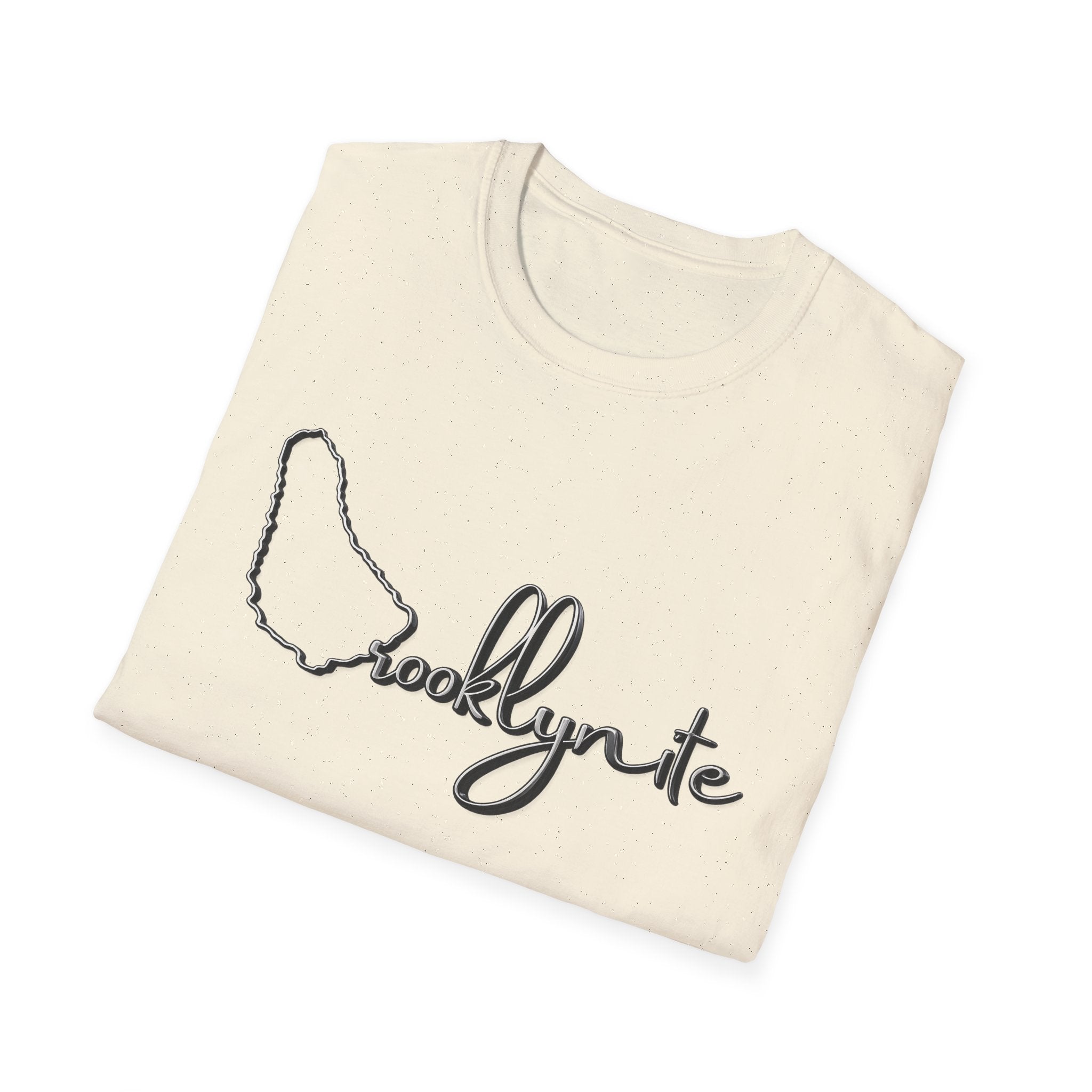 Bajan Brooklynite 1-sided Softstyle T-Shirt – Unisex Barbados Graphic Tee