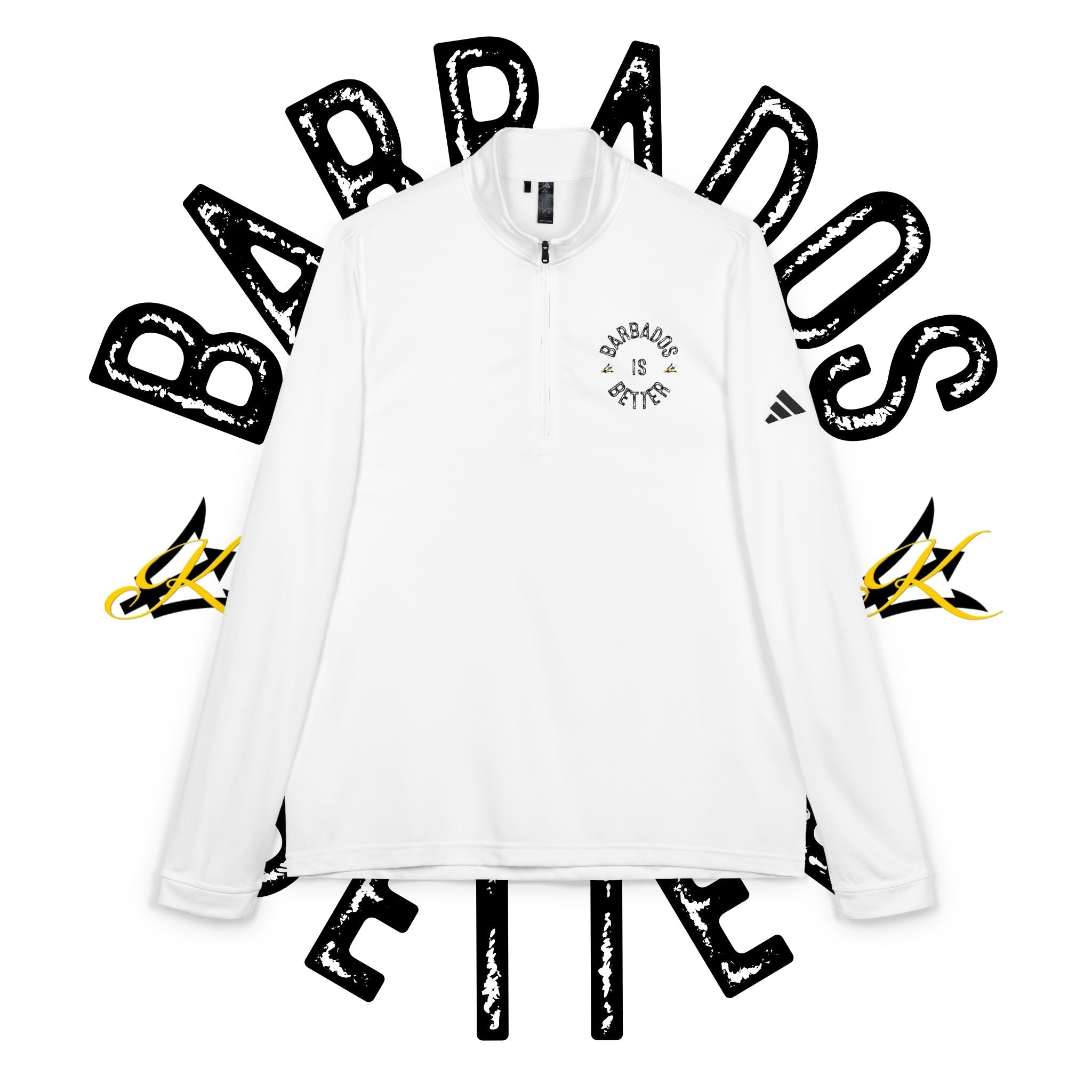 BARBADOS IS BETTER Quarter-Zip Pullover