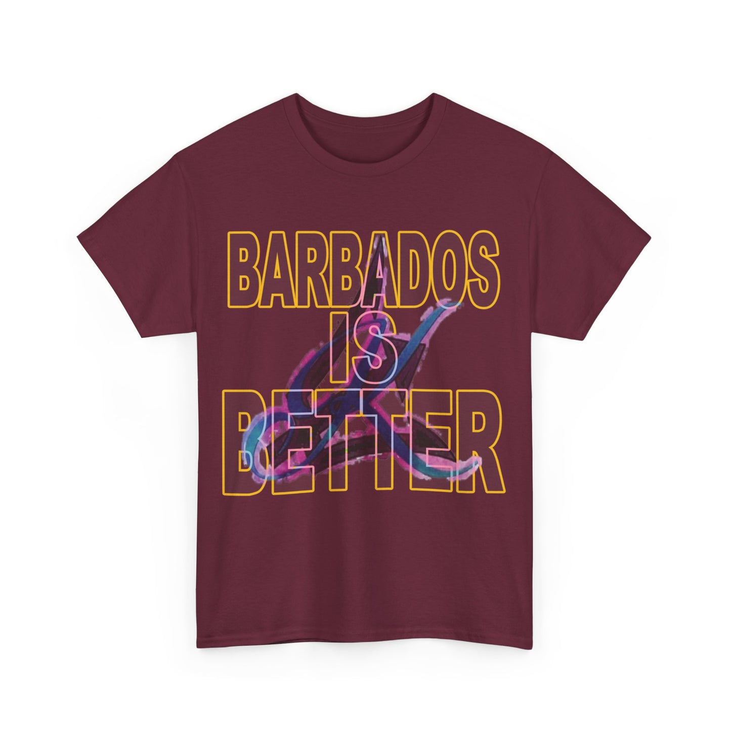 BARBADOS IS BETTER Unisex Heavy Cotton Tee