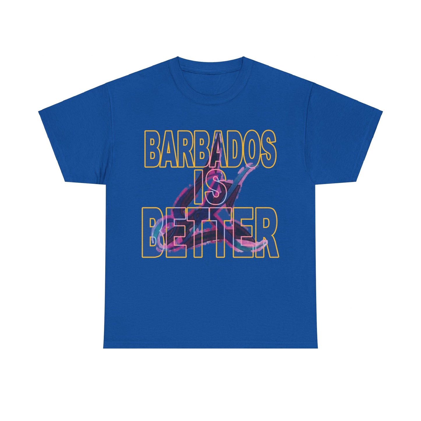 BARBADOS IS BETTER Unisex Heavy Cotton Tee