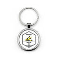 Bajan Brooklynite Born in Barbados. Built in Brooklyn. Keychain