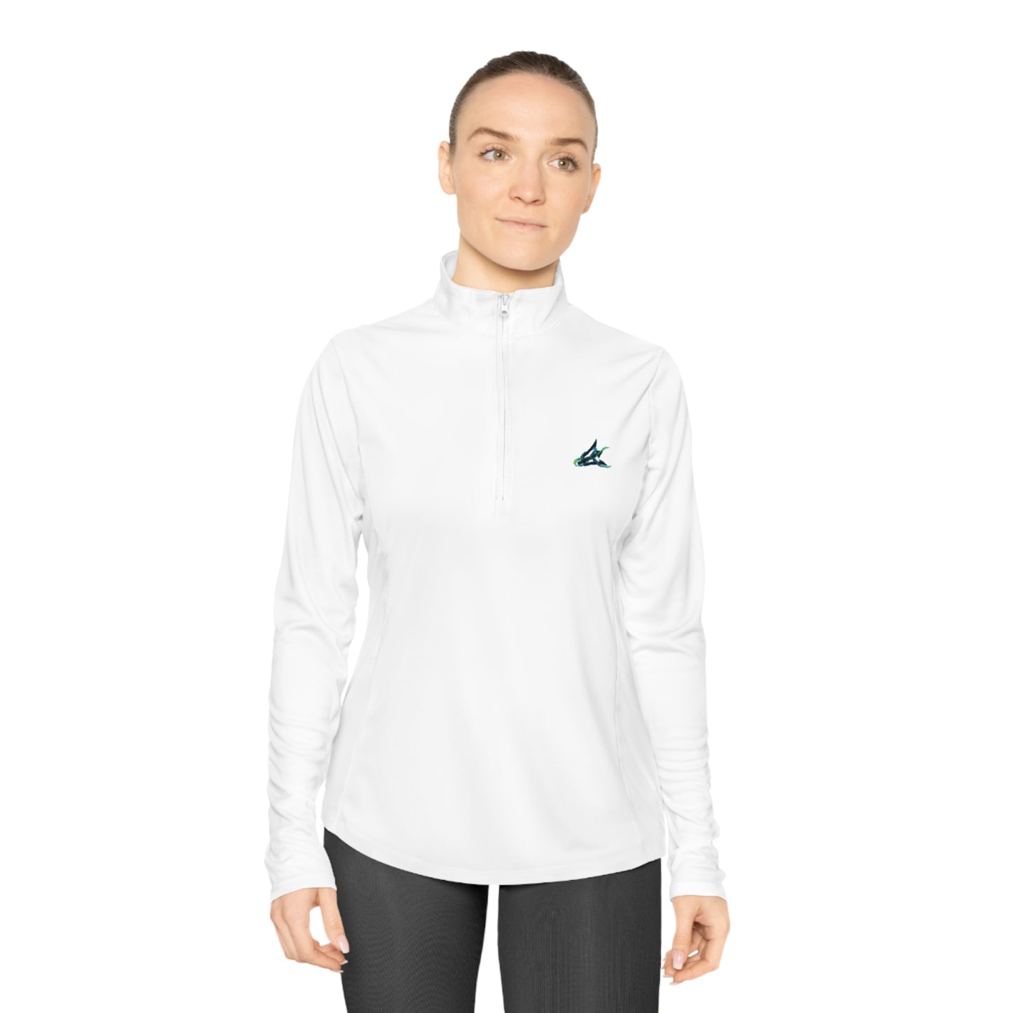 Bajan King Ladies Quarter-Zip Pullover