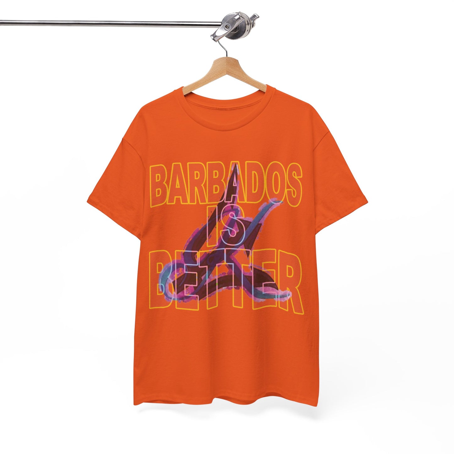 BARBADOS IS BETTER Unisex Heavy Cotton Tee