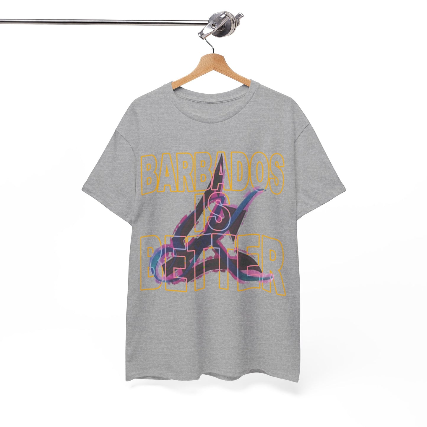 BARBADOS IS BETTER Unisex Heavy Cotton Tee