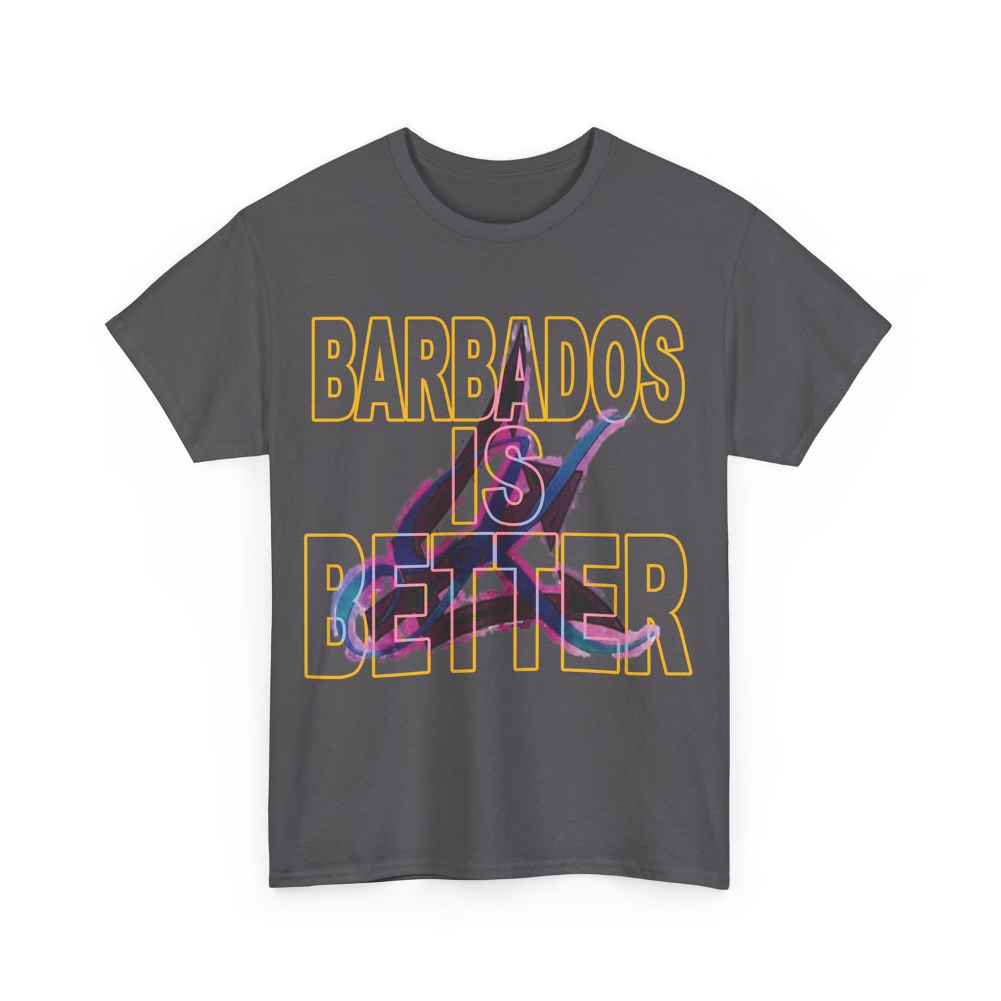 BARBADOS IS BETTER Unisex Heavy Cotton Tee