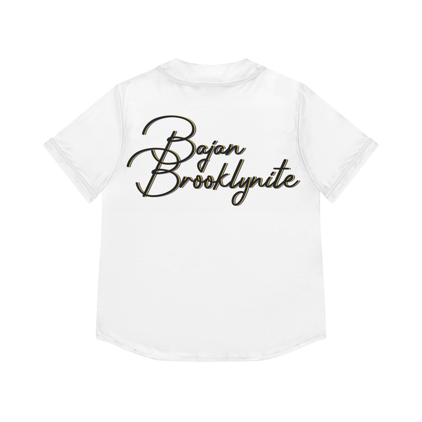 Bajan Brooklynite Women's Baseball Jersey (AOP)