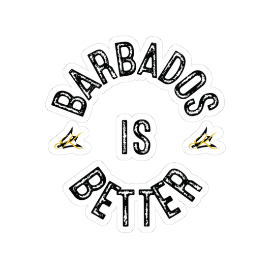 BARBADOS IS BETTER Stickers