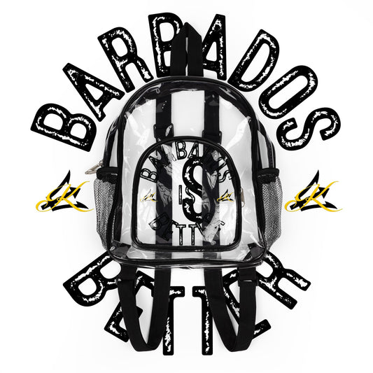 BARBADOS IS BETTER Clear Stadium Backpack