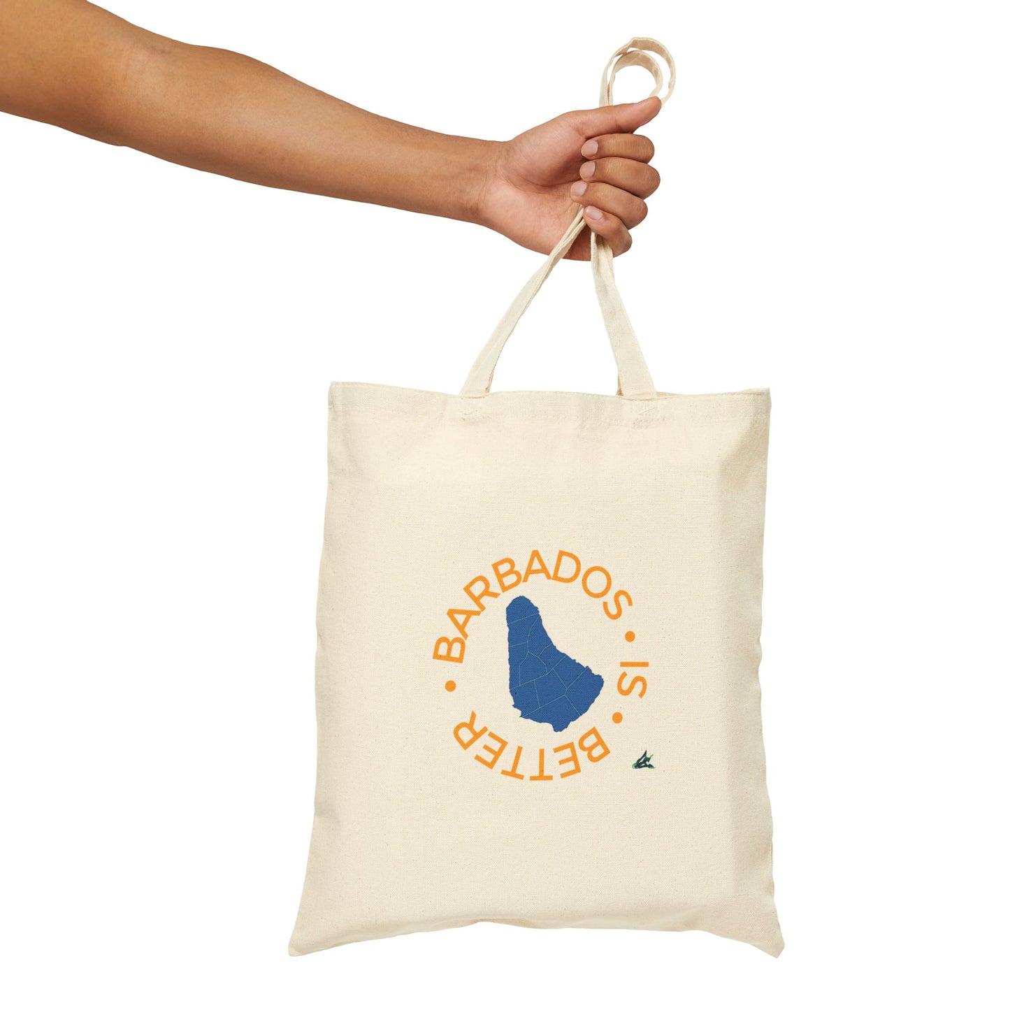 BARBADOS IS BETTER(2) Cotton Canvas Tote Bag