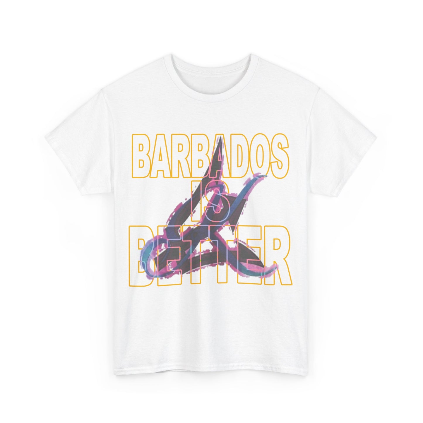 BARBADOS IS BETTER Unisex Heavy Cotton Tee