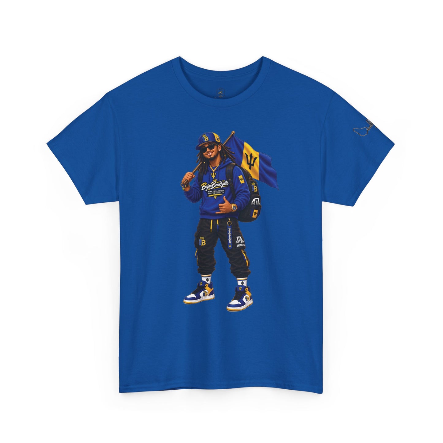 Bajan Brooklynite Mascot Tee #1
