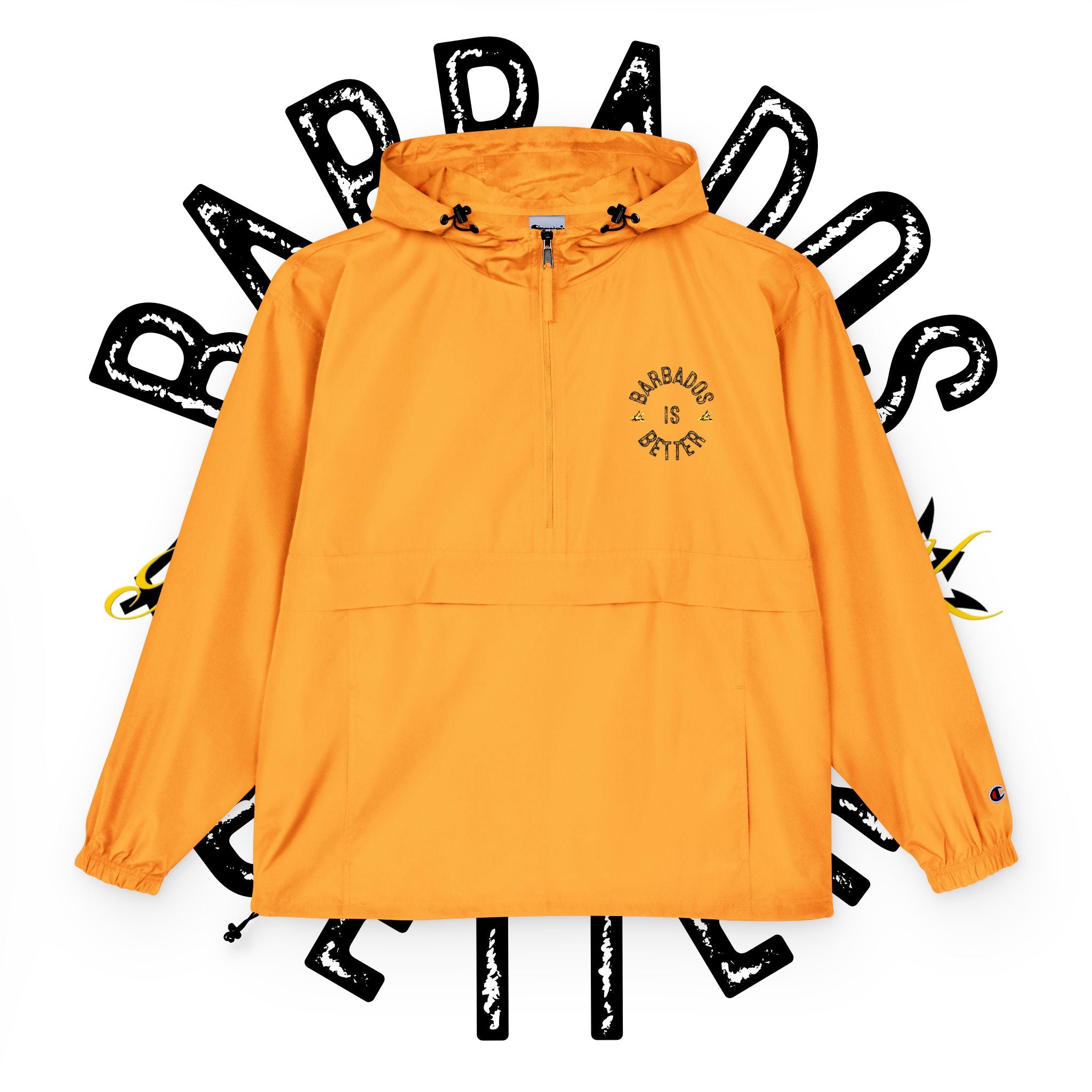 BARBADOS IS BETTER Packable Anorak