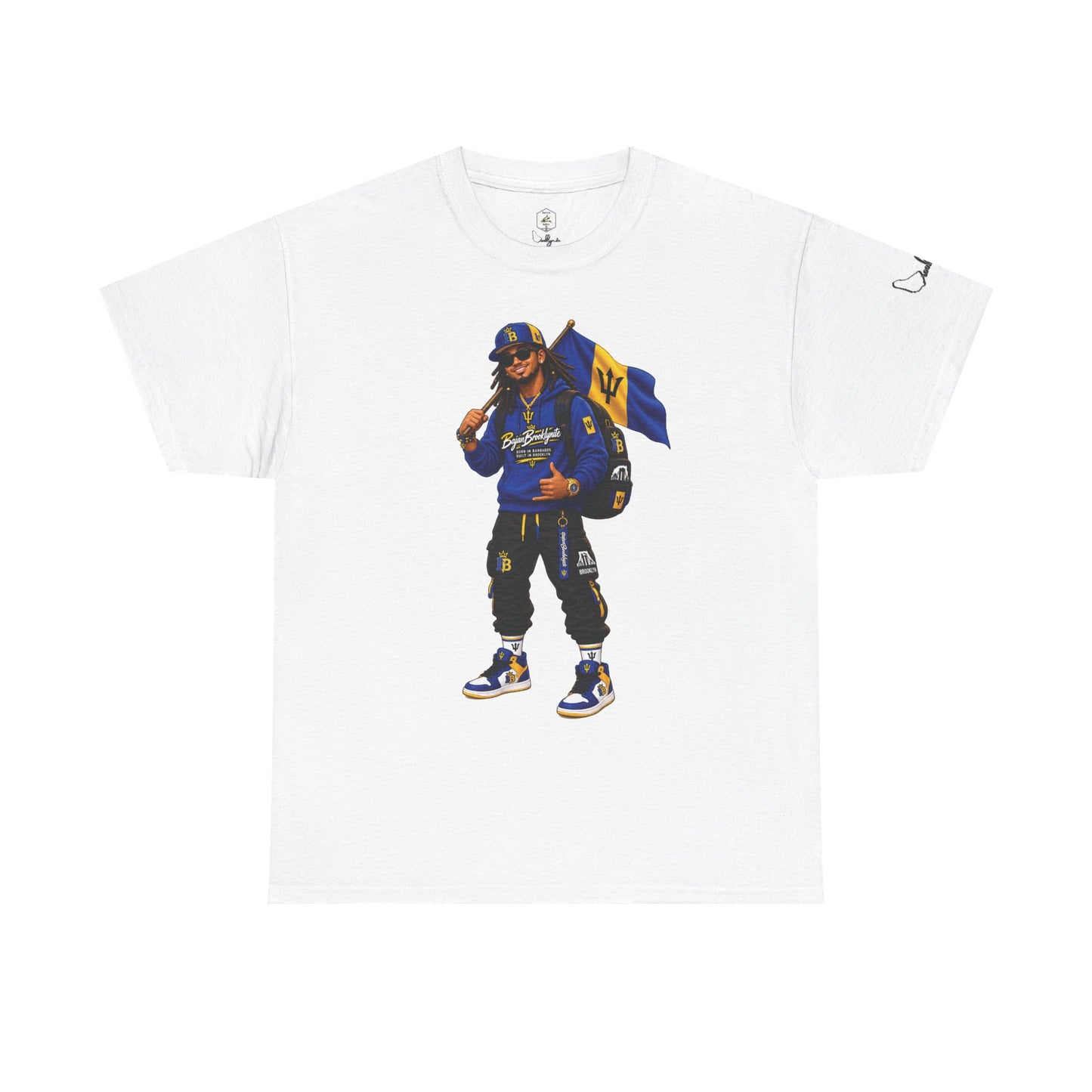 Bajan Brooklynite Mascot Tee #1