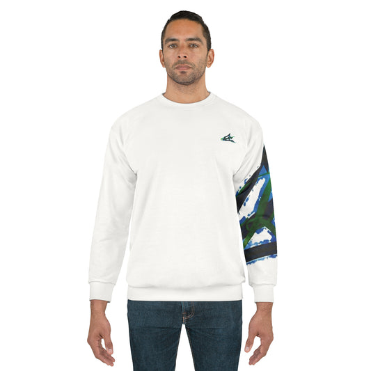 Bajan King Unisex Sweatshirt (AOP)