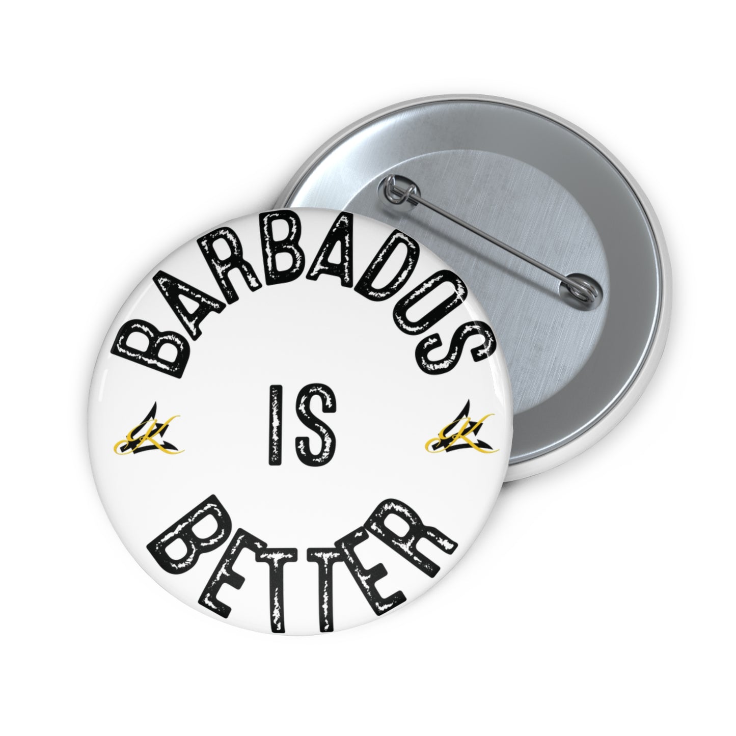 BARBADOS IS BETTER(3) Pin Buttons