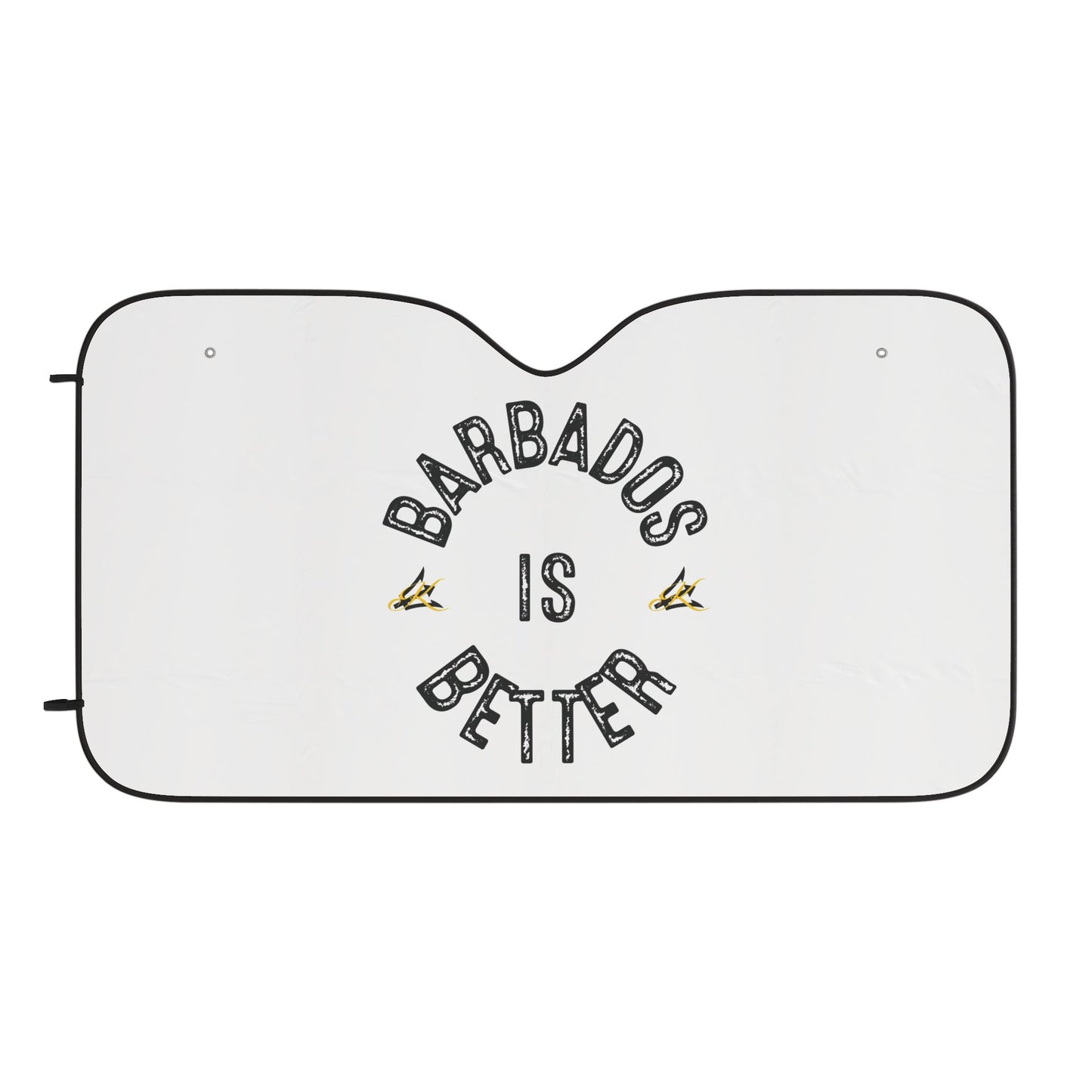 BARBADOS IS BETTER Car Sun Shade