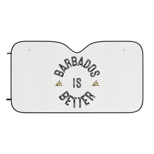 BARBADOS IS BETTER Car Sun Shade