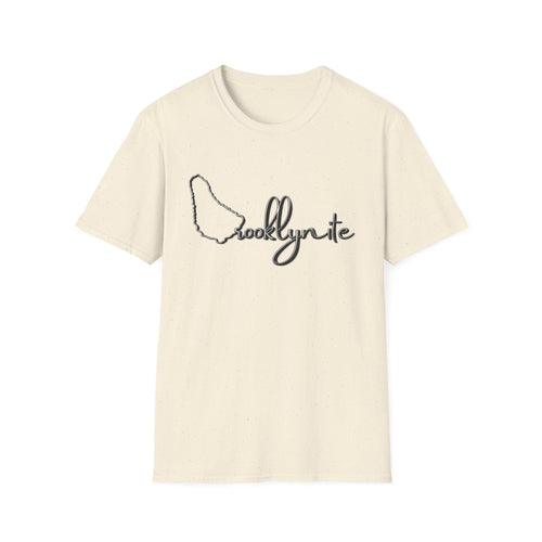 Bajan Brooklynite 1-sided Softstyle T-Shirt – Unisex Barbados Graphic Tee