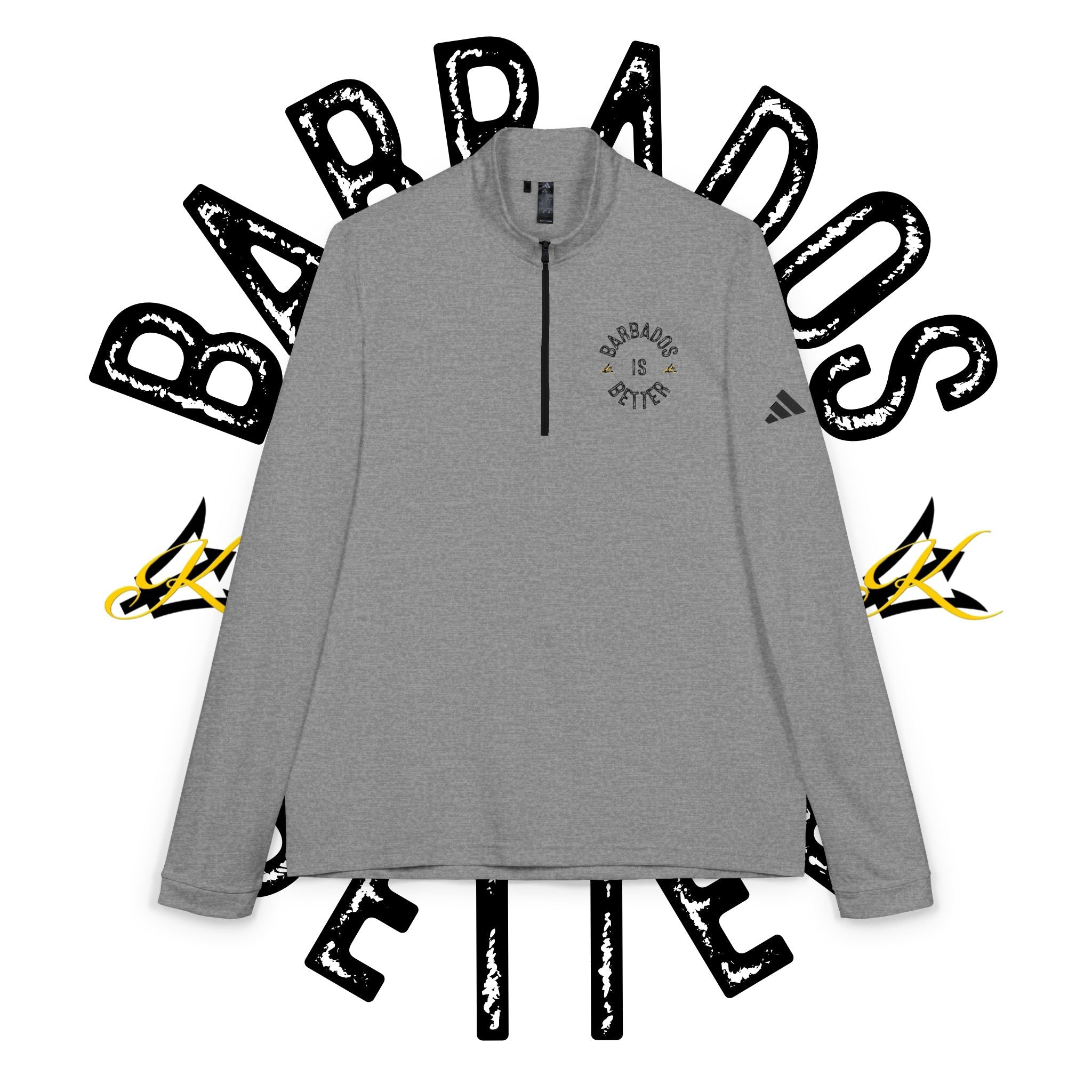 BARBADOS IS BETTER Quarter-Zip Pullover