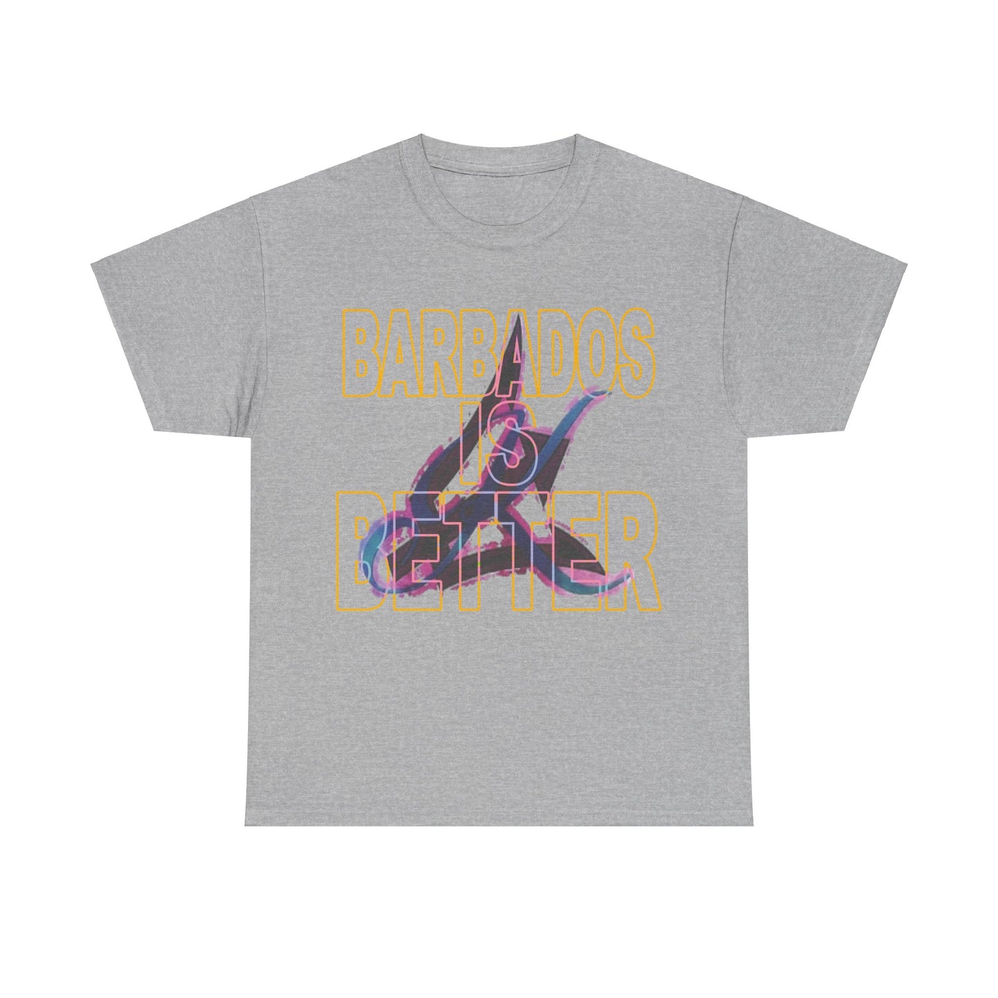 BARBADOS IS BETTER Unisex Heavy Cotton Tee