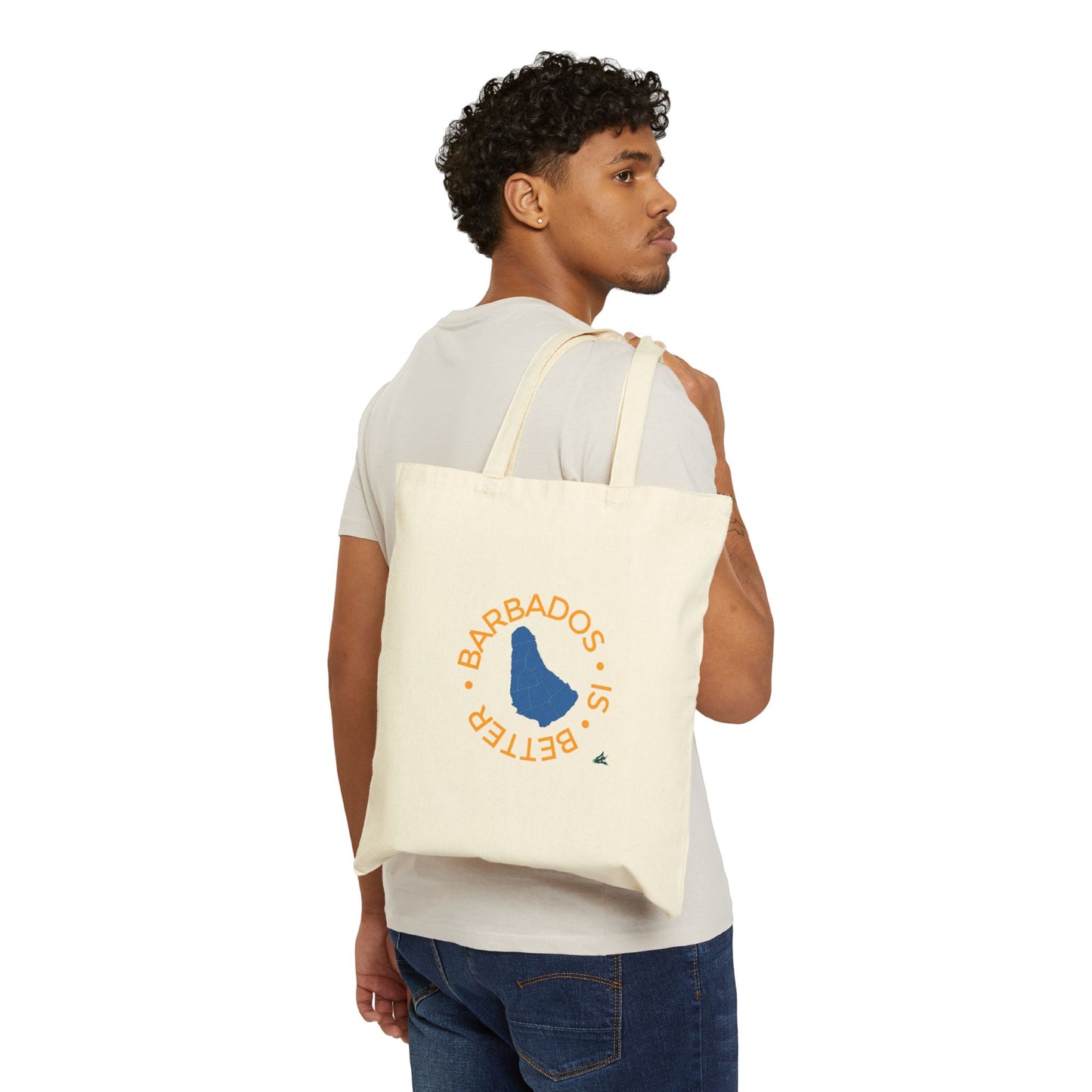 BARBADOS IS BETTER(2) Cotton Canvas Tote Bag